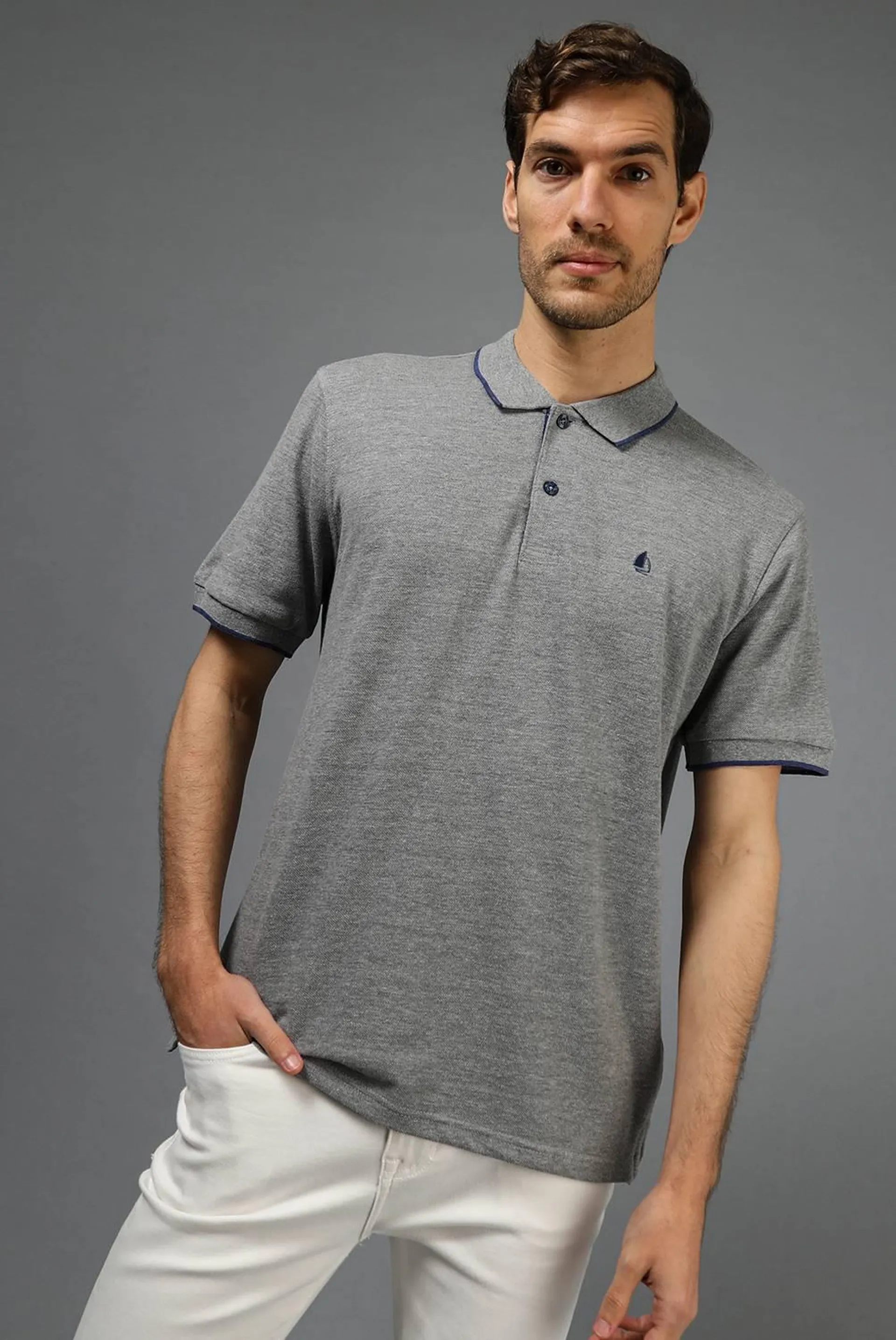 Polo Manga Corta Hombre Newport