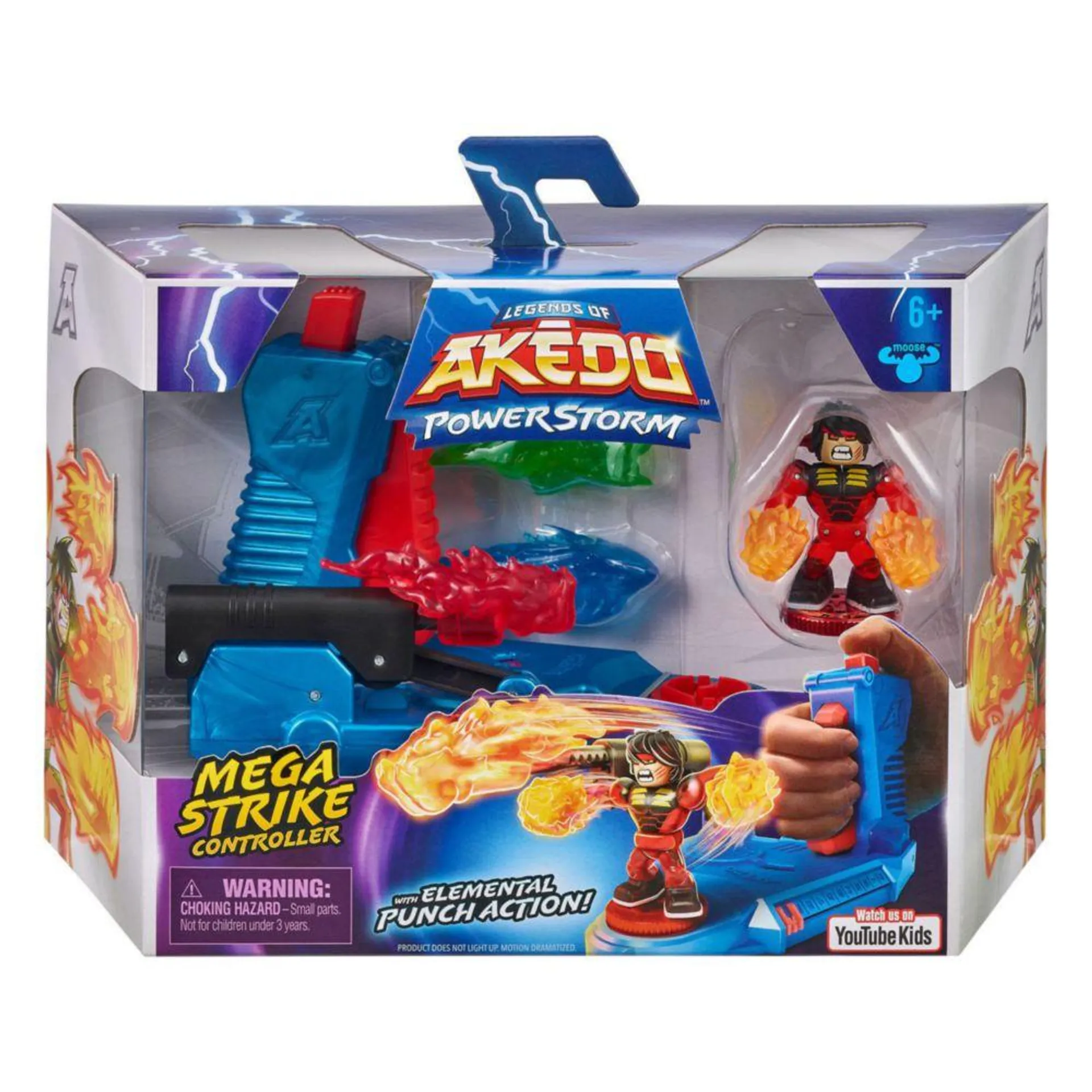 Juguete Akedo Control Mega Strike Con Figuras