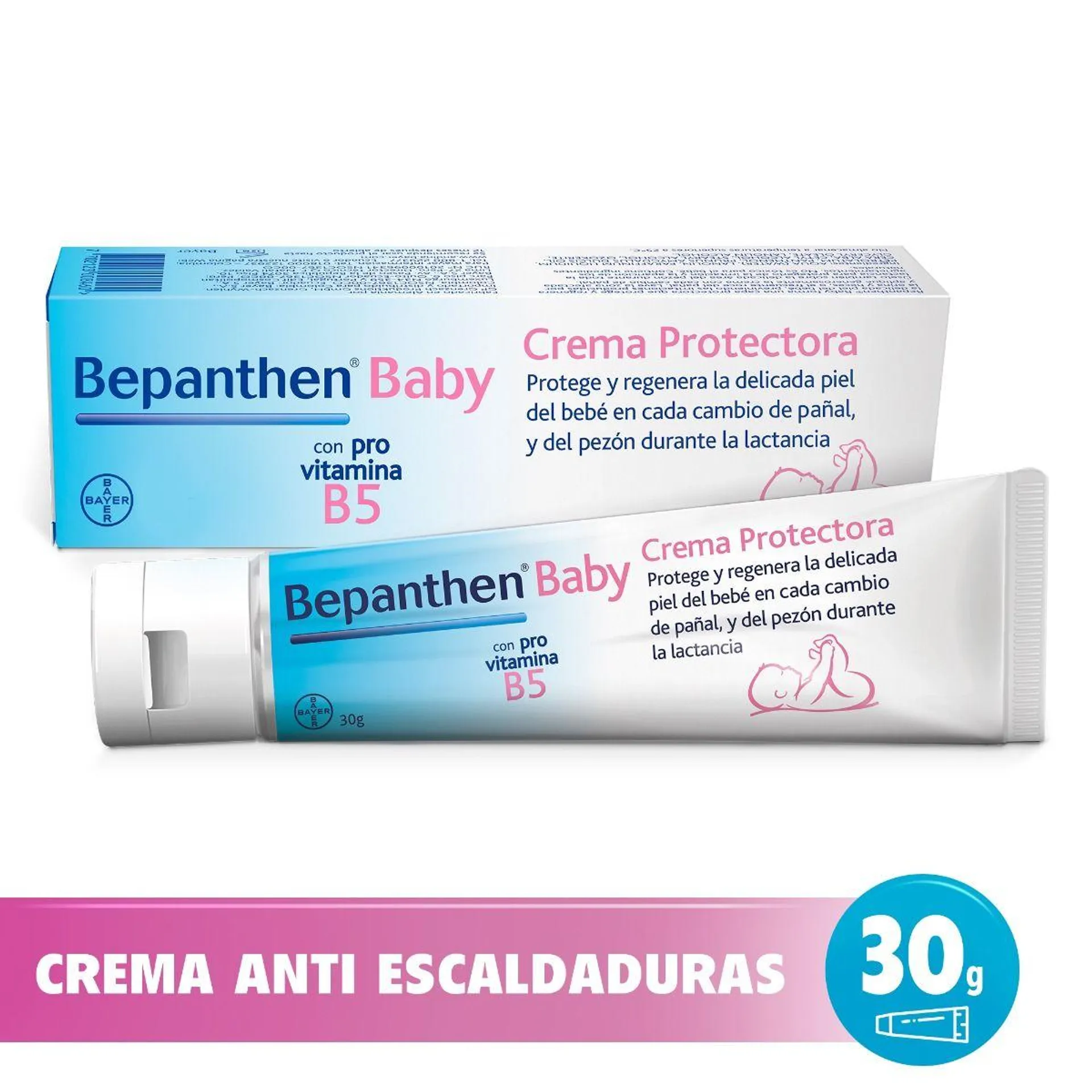 Bepanthen Baby Crema Protectora - Tubo 30 G