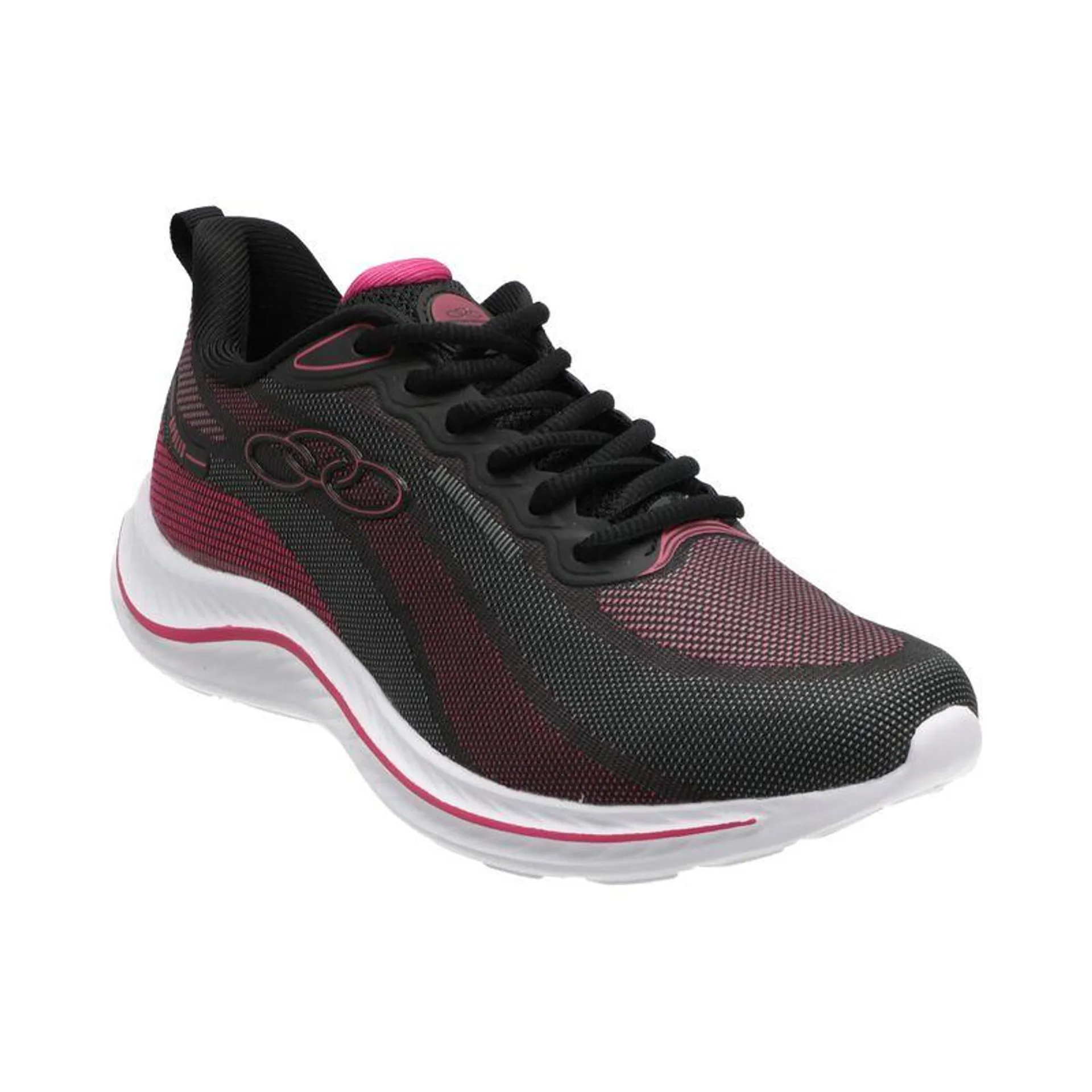 Zapatillas Apolis-206 Negro/Rosado