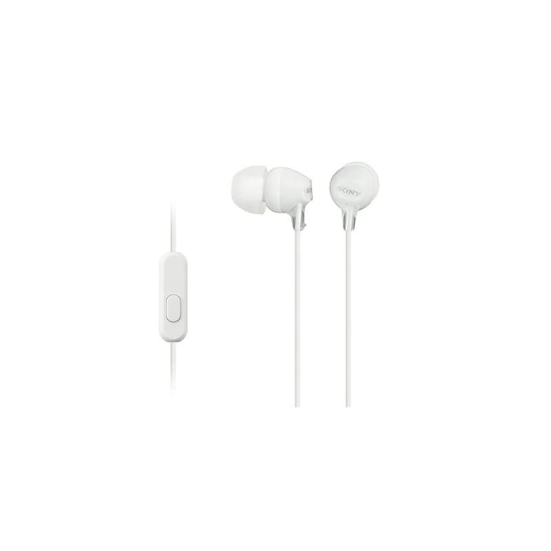 Audífonos In Ear Sony con Micrófono MDR-EX15AP Blanco