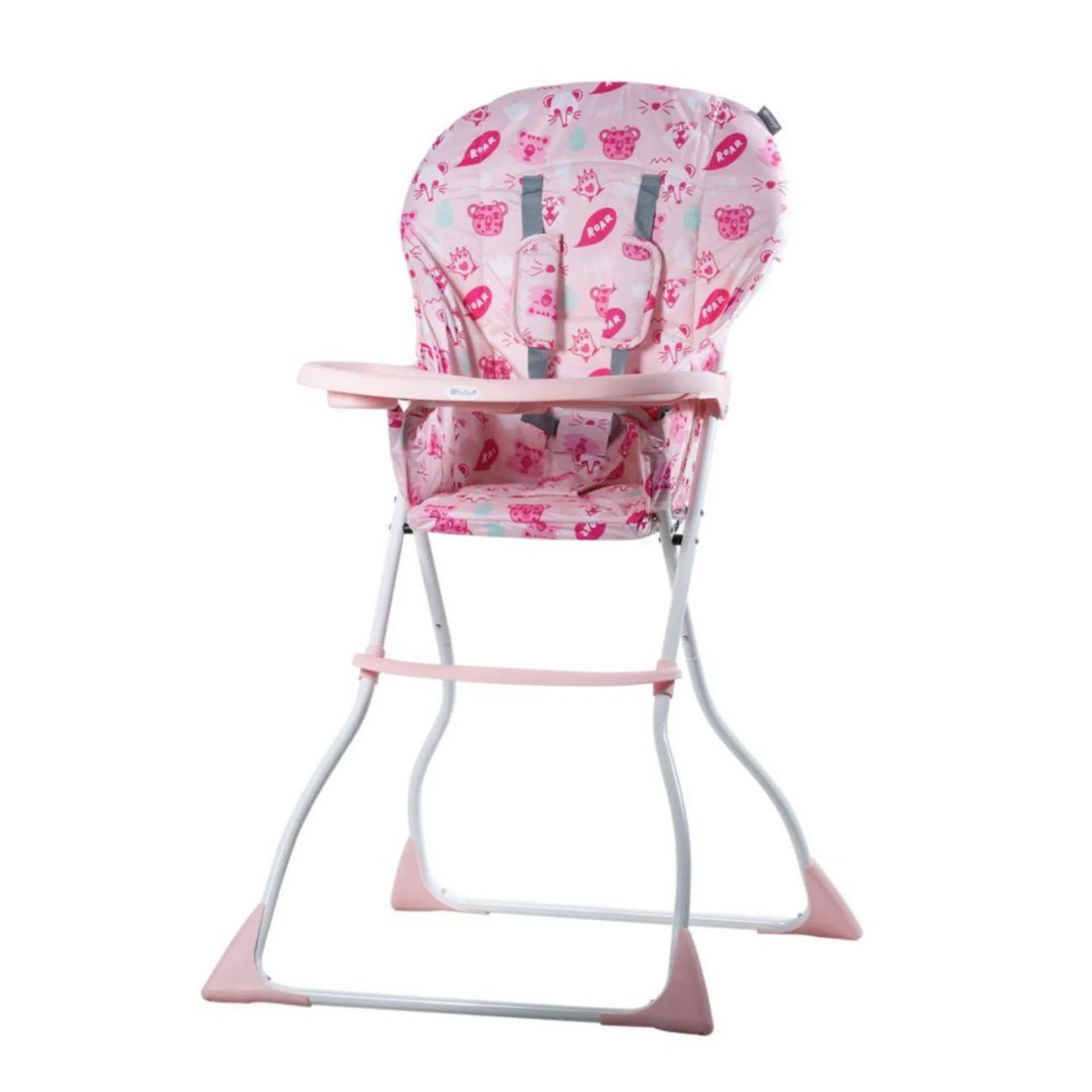 Silla De Comer Para Bebe Ebaby Cassie New Rosado Claro