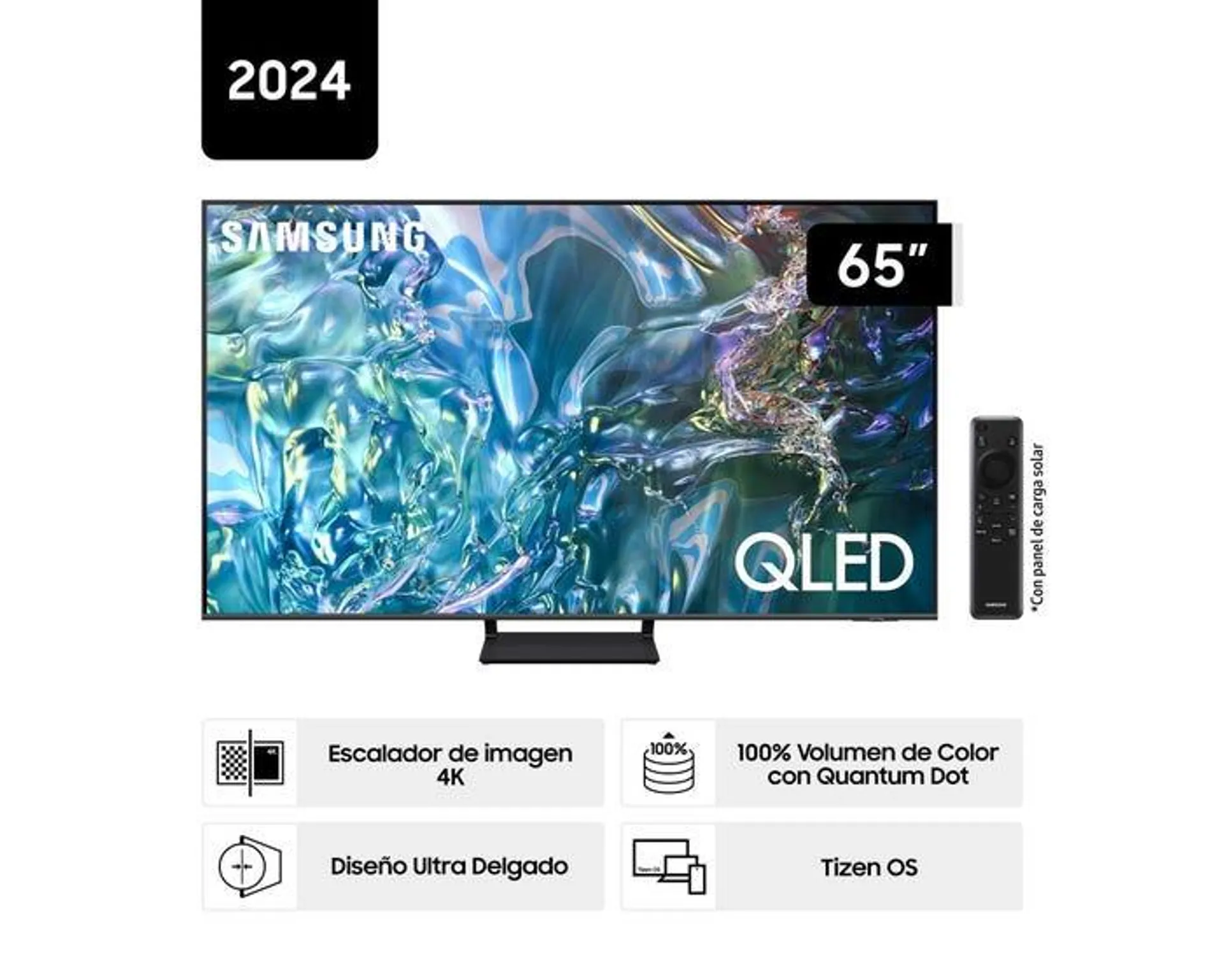 Televisor Samsung Smart TV 65" 4K QLED QN65Q65DAGXPE