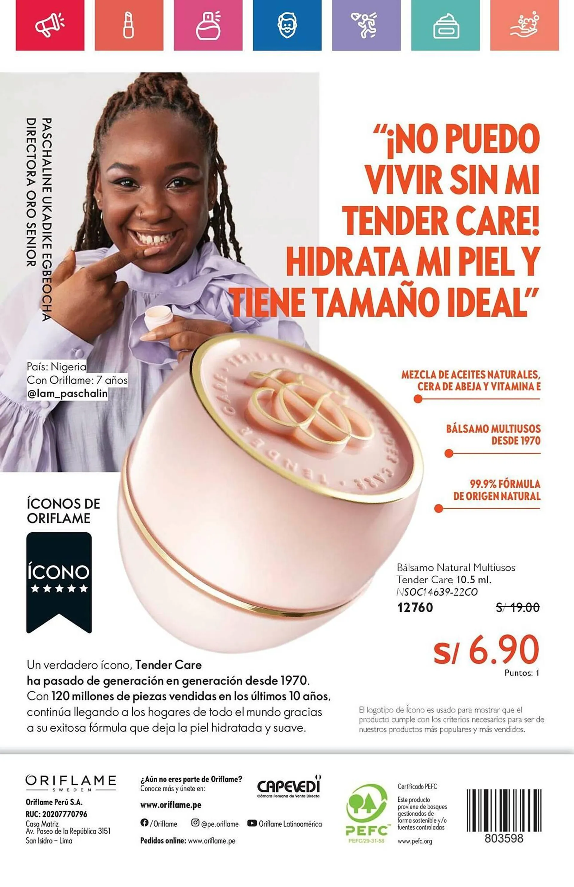 Catalogo de Catálogo Oriflame 30 de setiembre al 18 de octubre 2024 - Pag 132