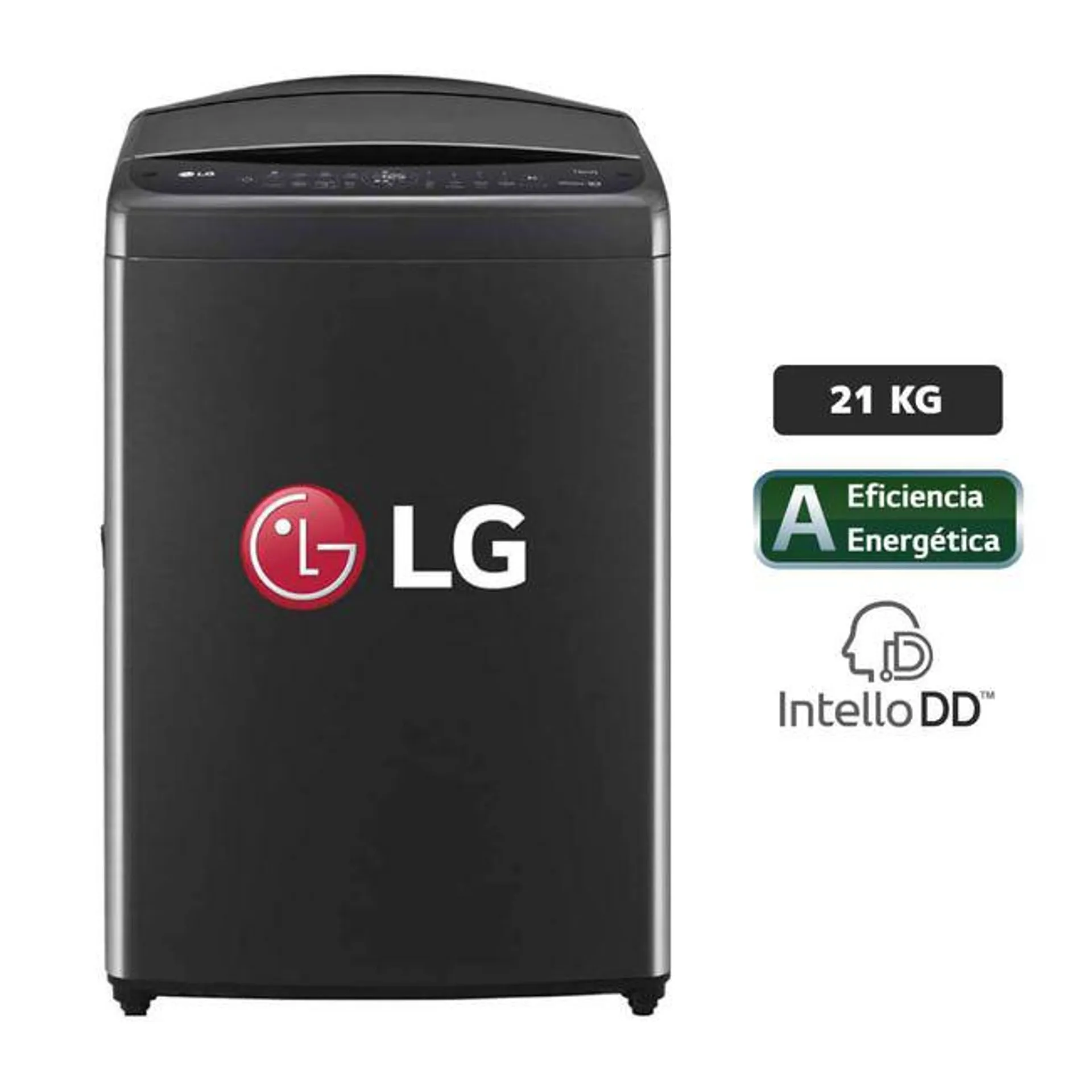 Lavadora LG Carga Superior 21Kg WT21PBVS6 Negro