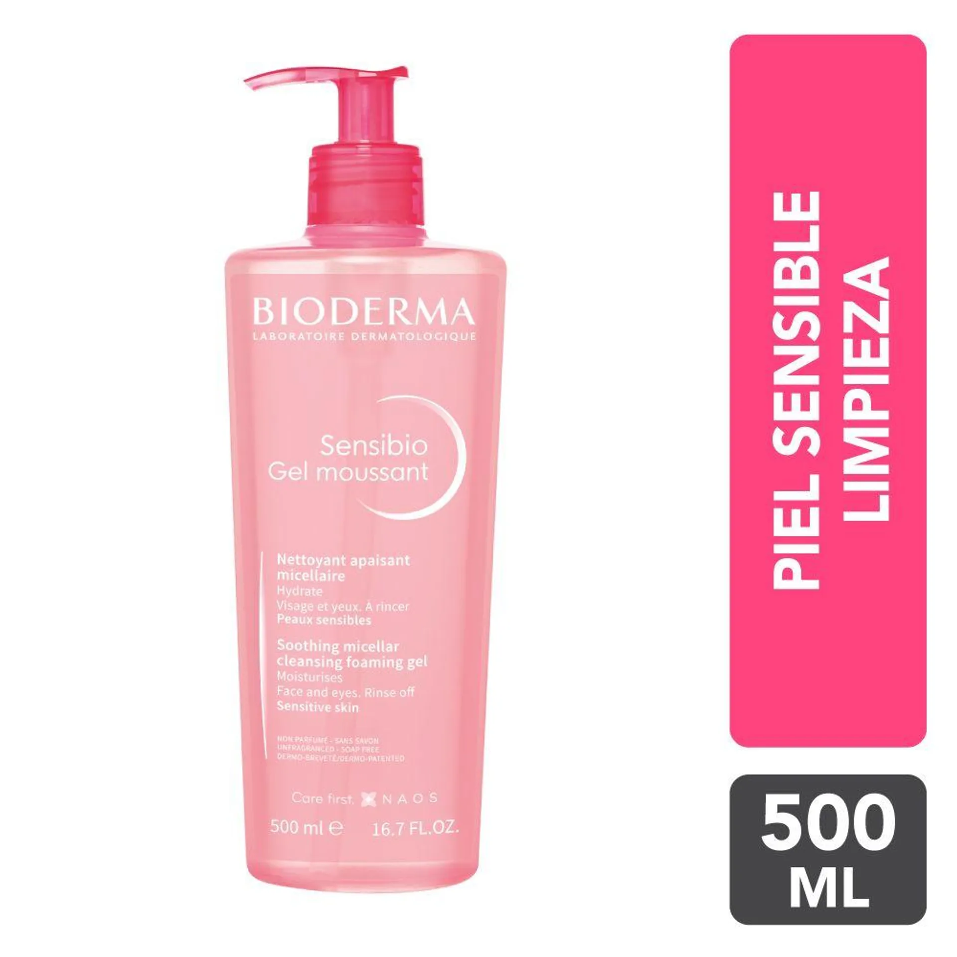 Bioderma Sensibio Gel Mous - Frasco 500 ML