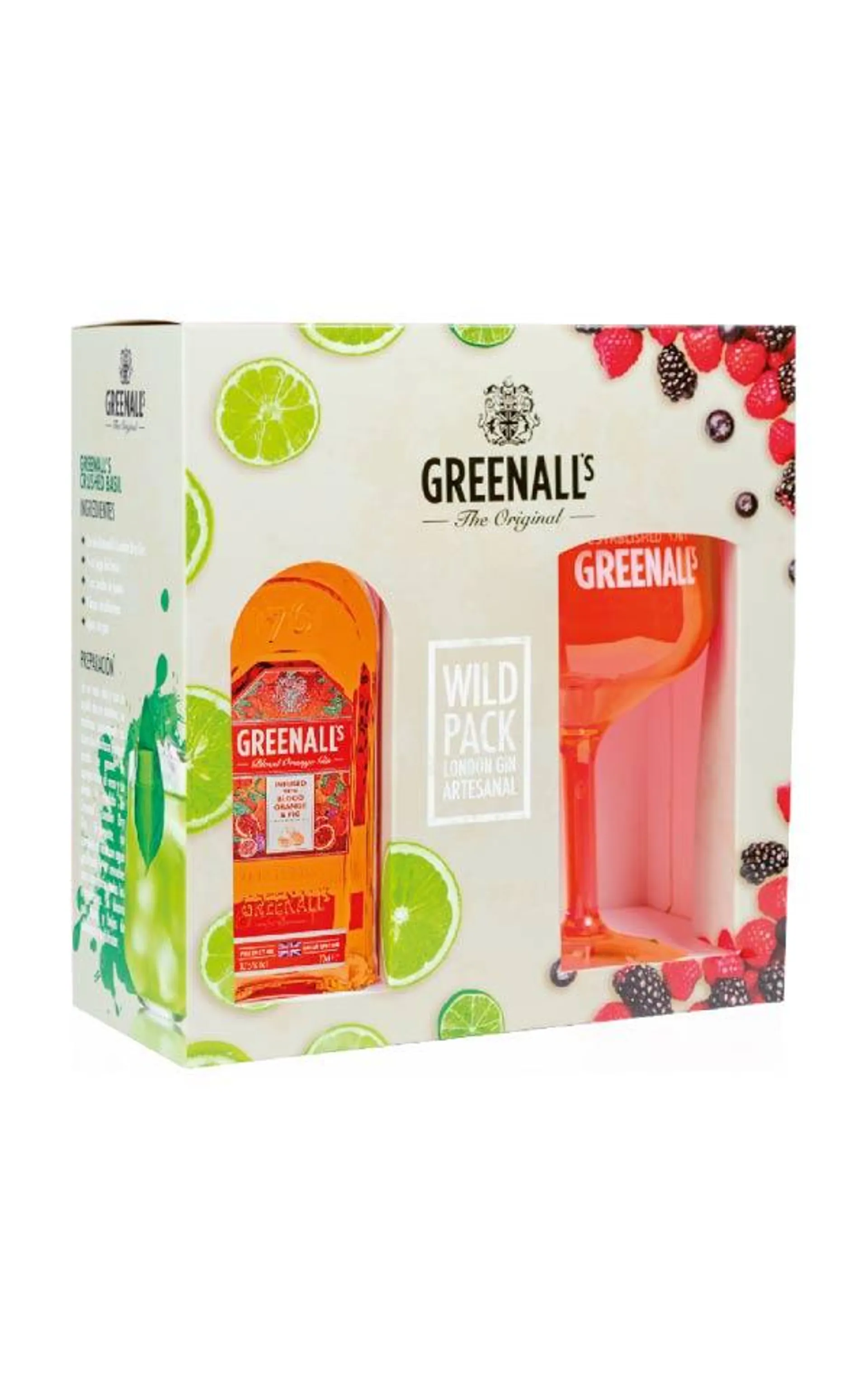 Pack Greenall´s Blood Orange con Copa