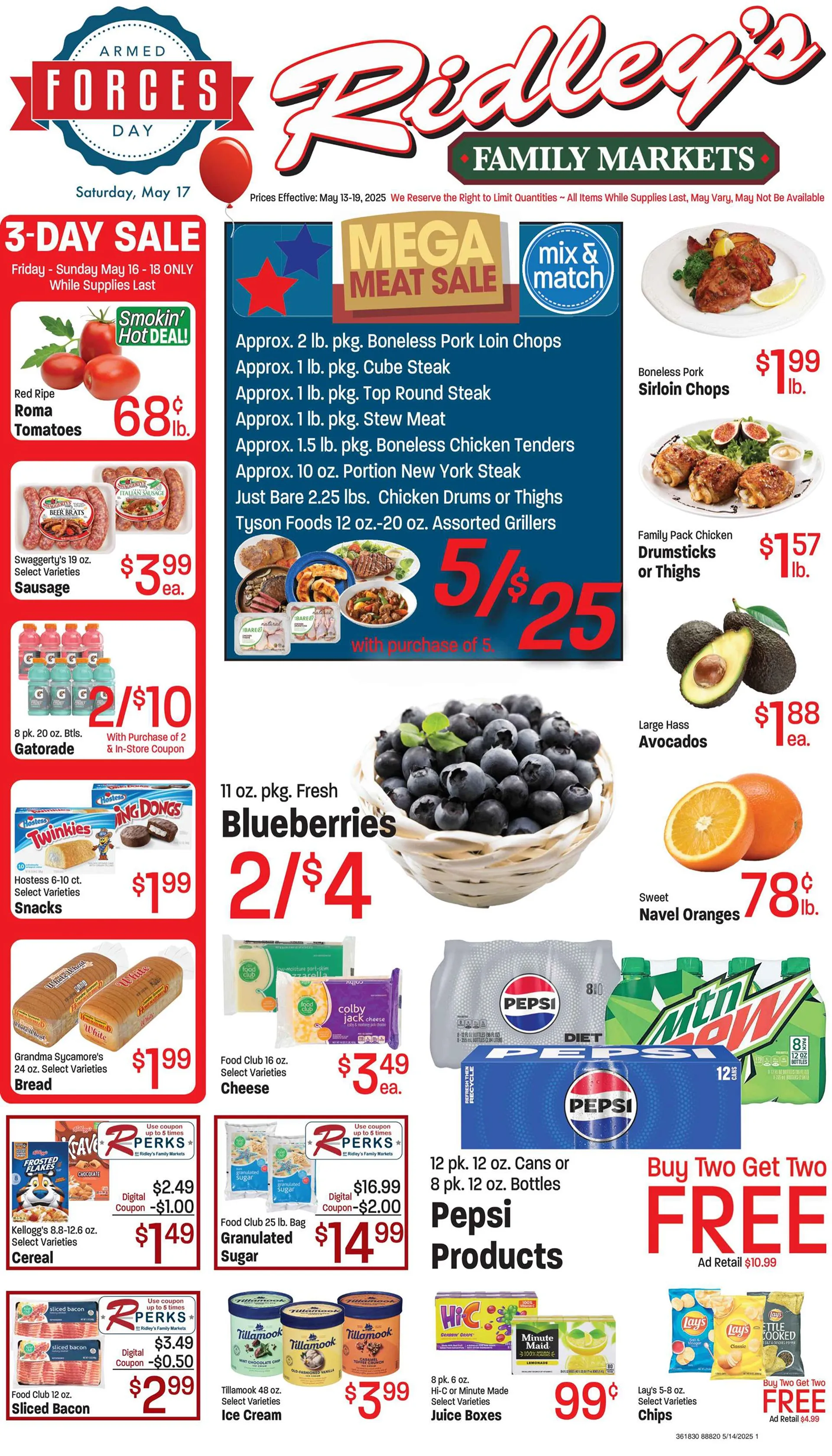 Weekly ad Ridley's Family Markets Deals from May 13 to May 19 2025 - Page 
