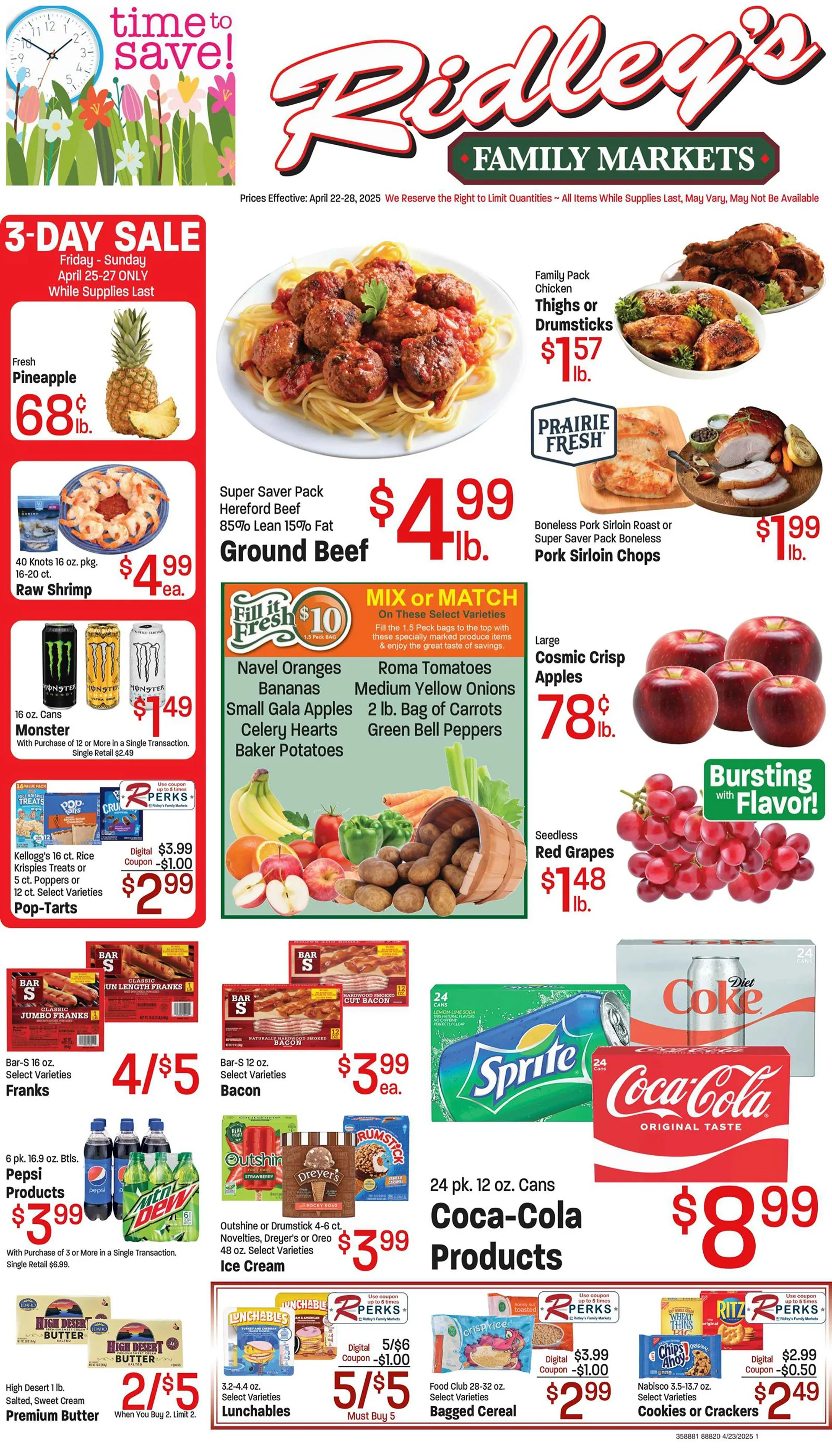 Weekly ad Ridley's Family Markets Deals from April 22 to April 28 2025 - Page 