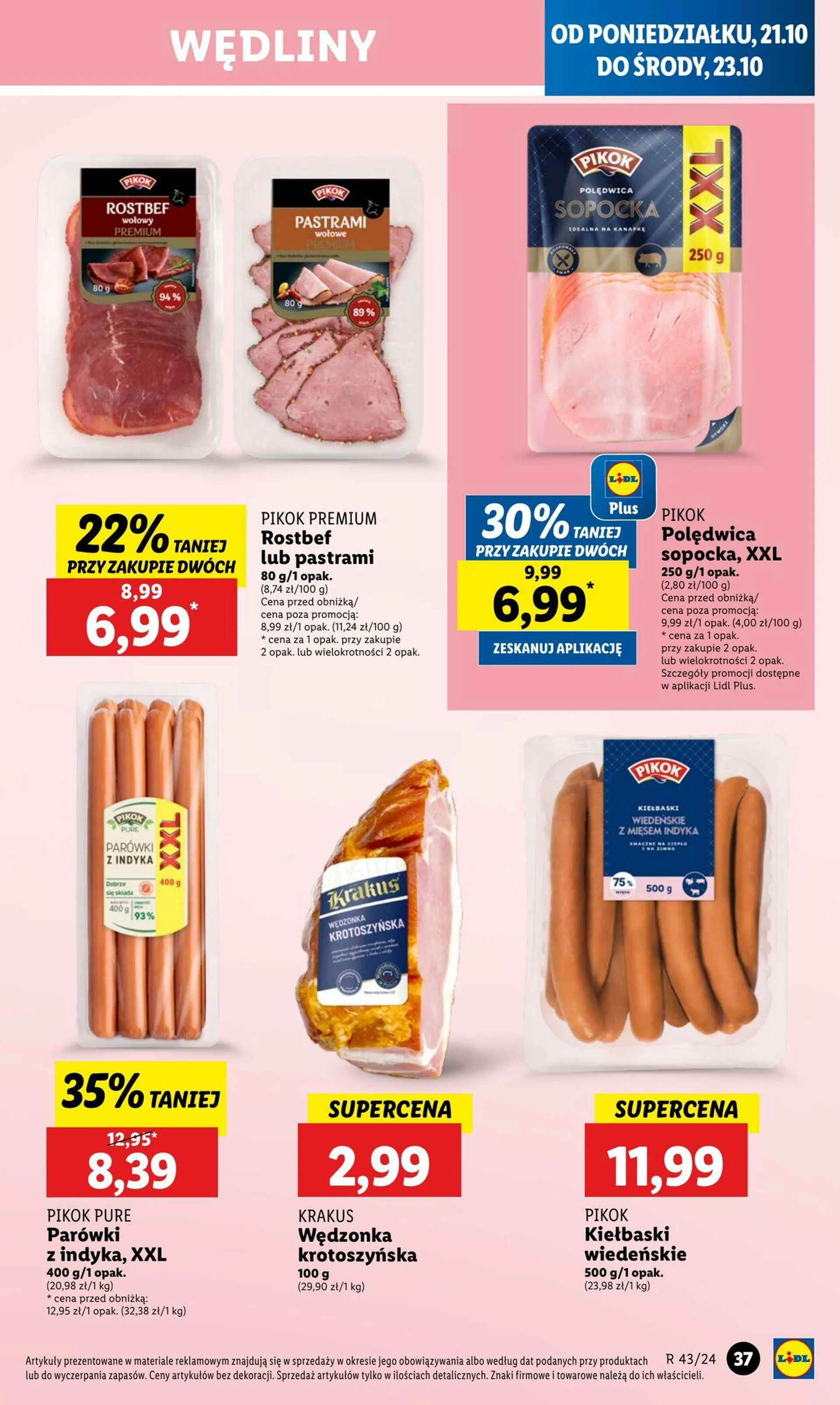 Gazetka LIDL Aktualna gazetka od 21 października do 23 października 2024 - Strona 41