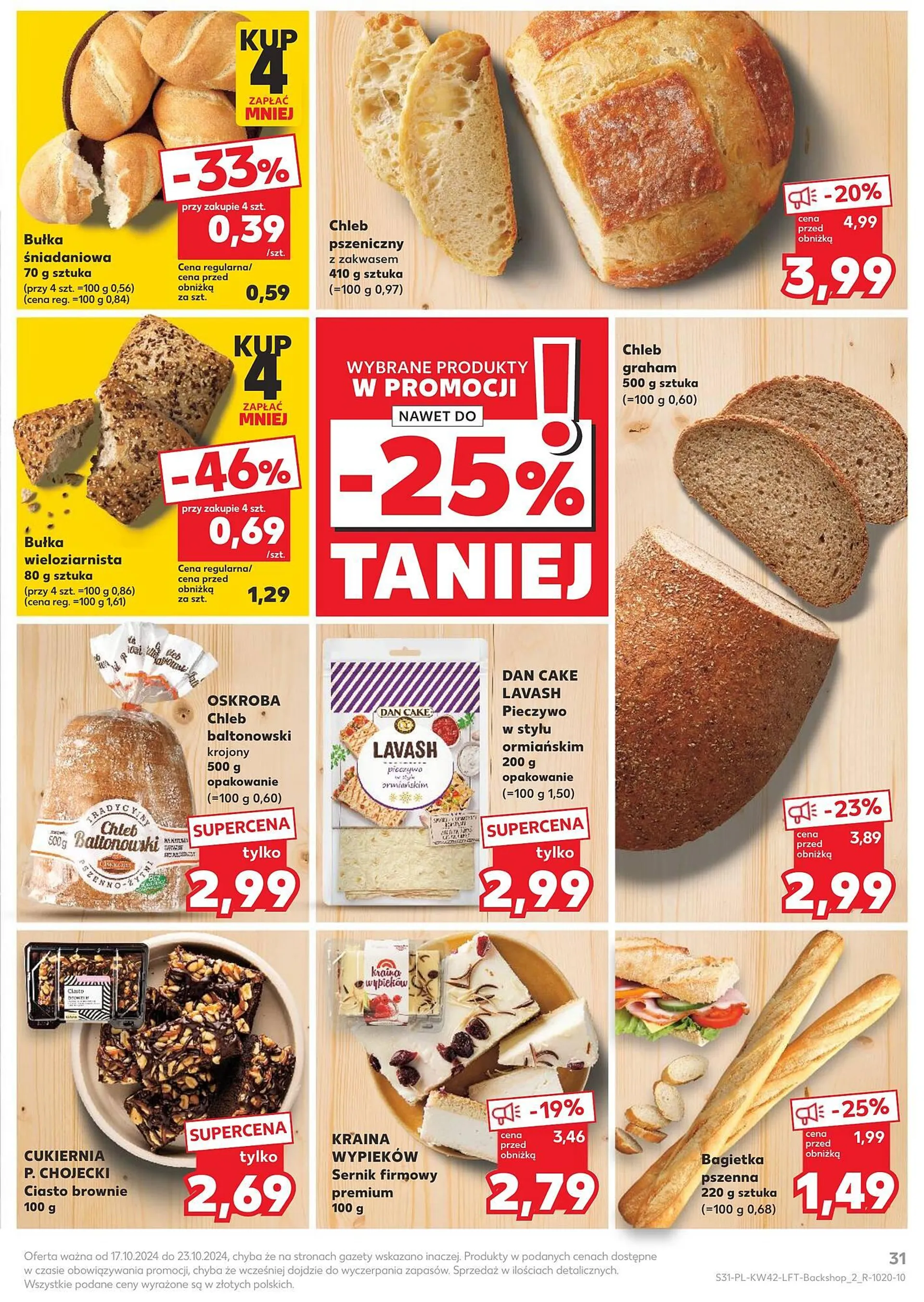 Gazetka Kaufland gazetka od 17 października do 23 października 2024 - Strona 31