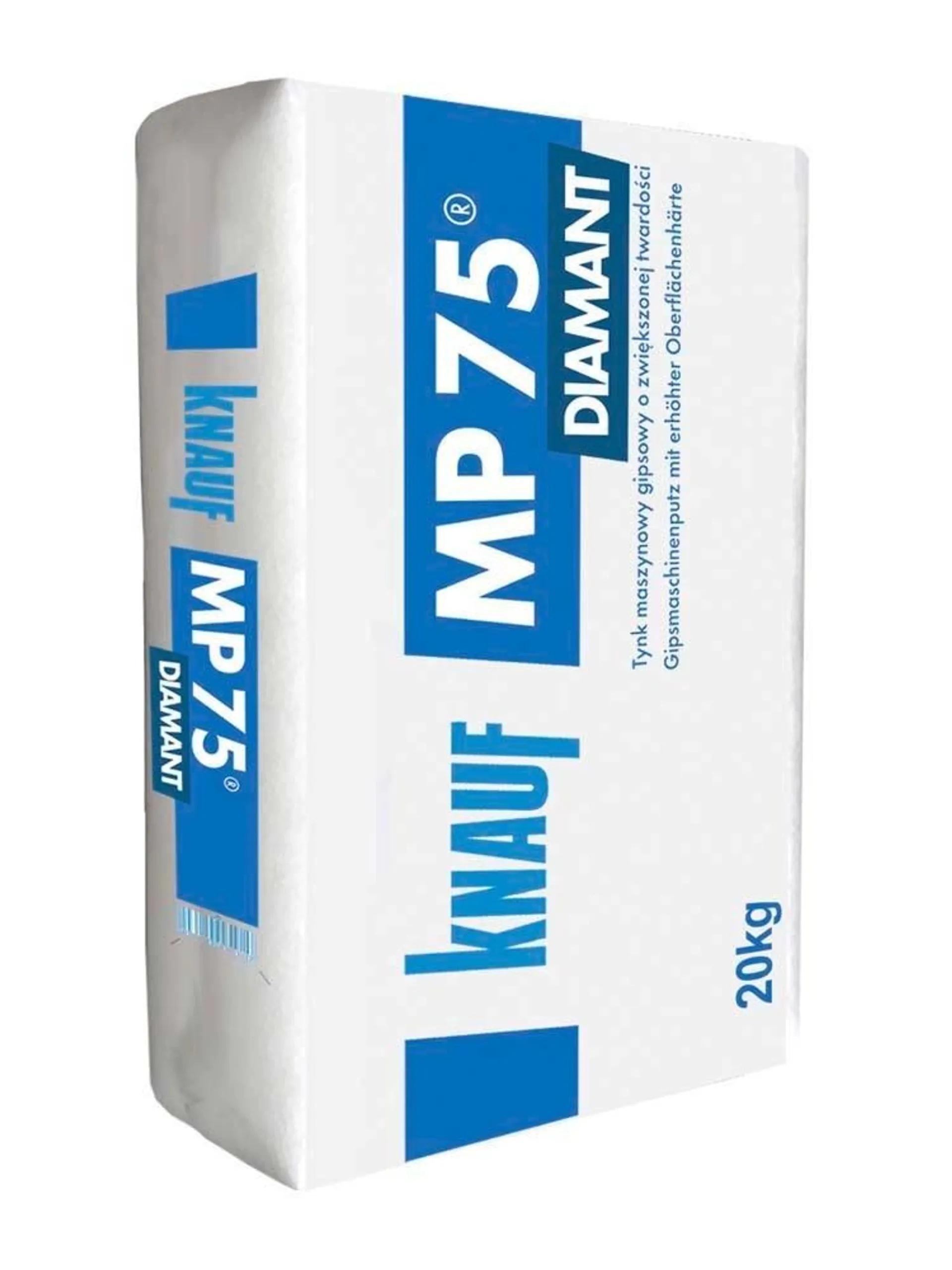 Knauf Maszynowy tynk gipsowy MP75 Diamant 20 kg