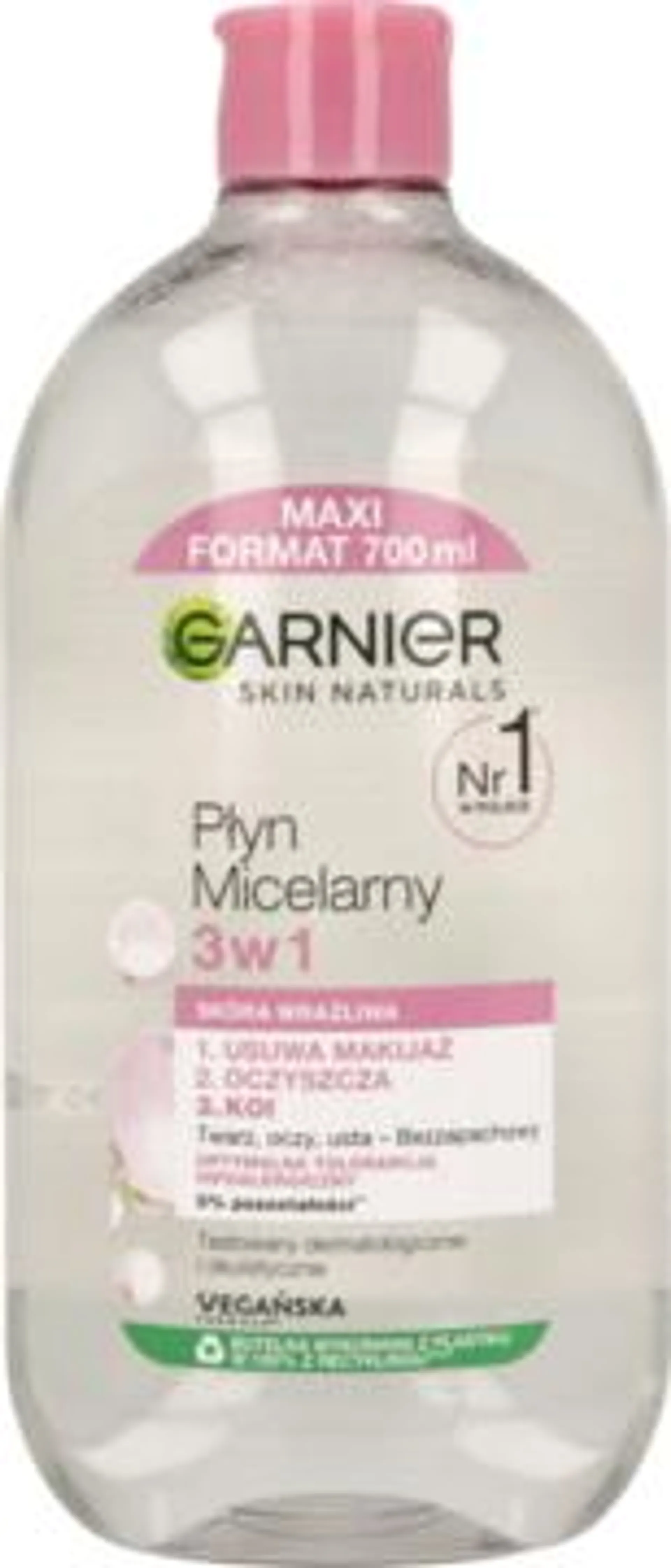 Pielęgnacja Twarzy #Garnier Płyn Micelarny z Olejkami 400 ml