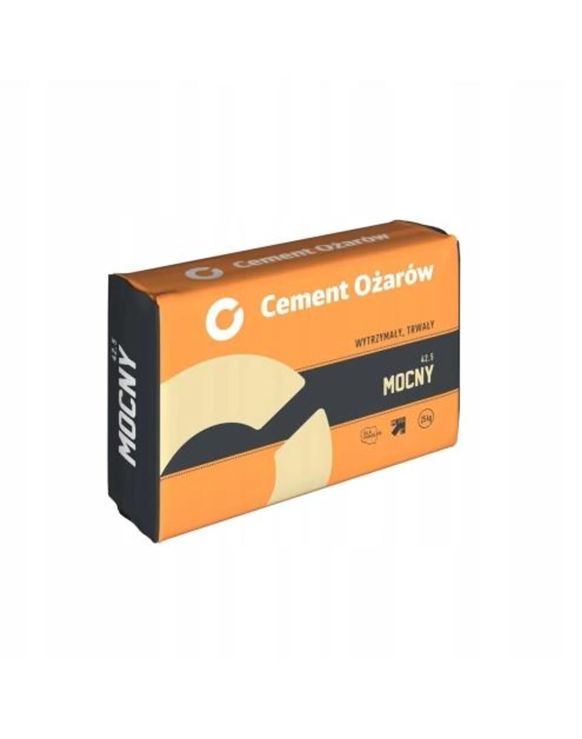 Cement Mocny Cem II/AV 42,5 R-NA - 25 kg CEMENT OŻARÓW