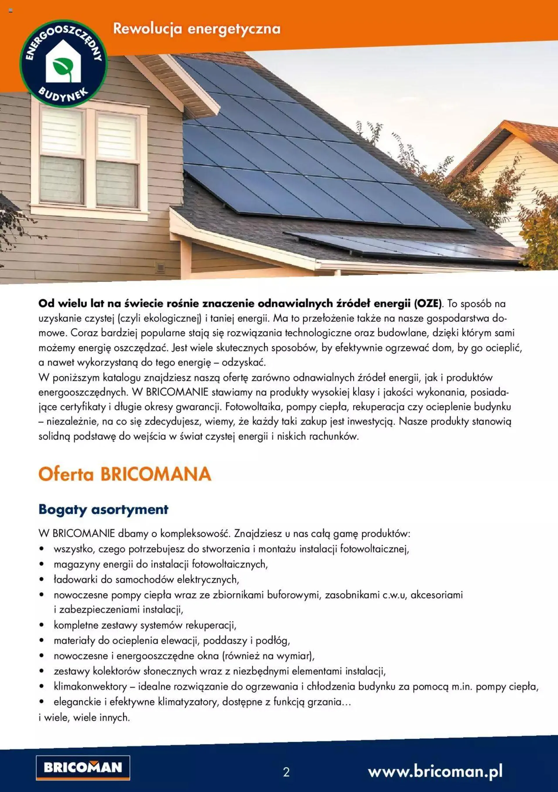 Bricoman Gazetka - Katalog Oszczędzaj Energie - 1 czerwca 30 marca 2024 - Page 2