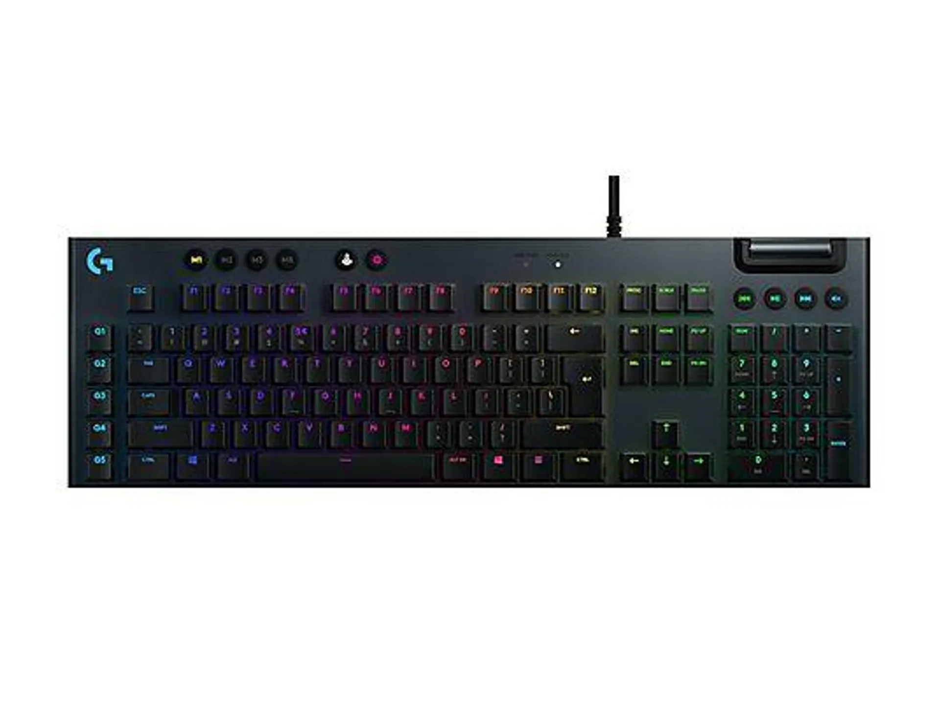 OUTLET - Klawiatura przewodowa LOGITECH G815 Lightsync Czarny US międzynarodowy Tactile 920-008992