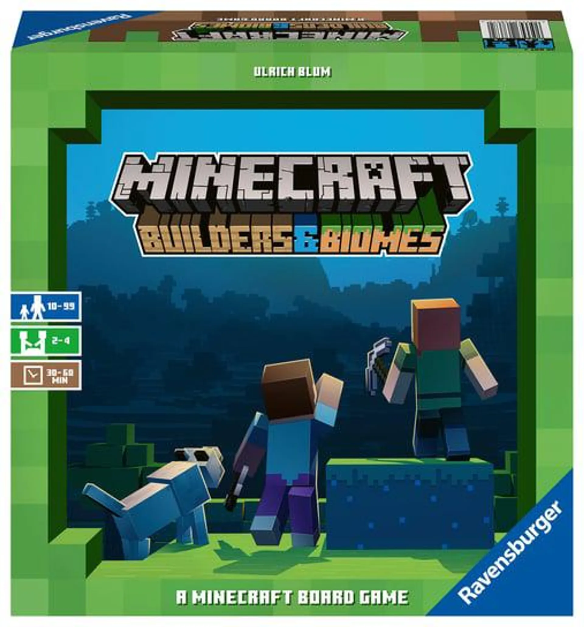 Ravensburger, gra planszowa Minecraft, Builders and Biomes, wersja polska