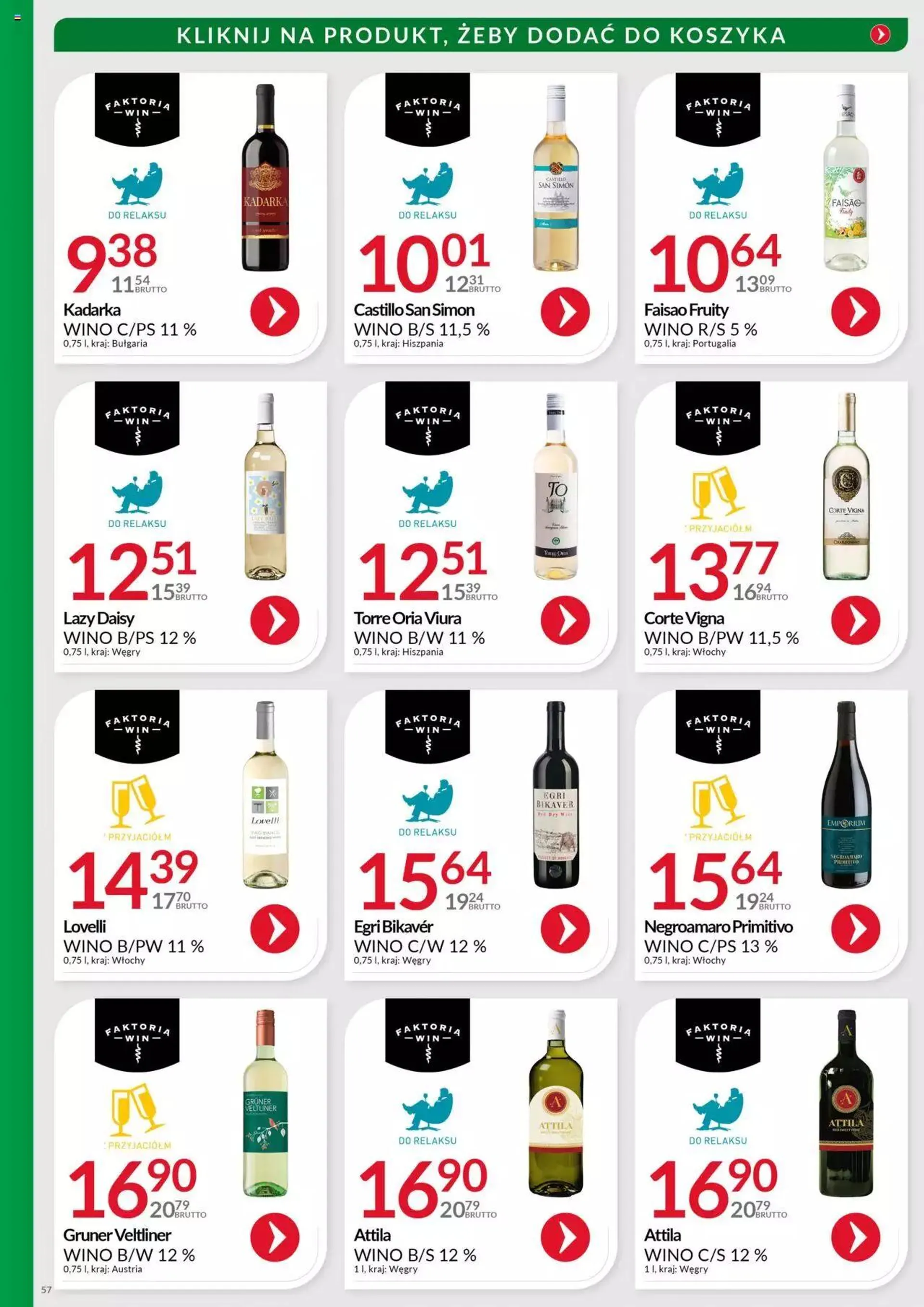 Eurocash Gazetka - Katalog Alkoholowy - 56