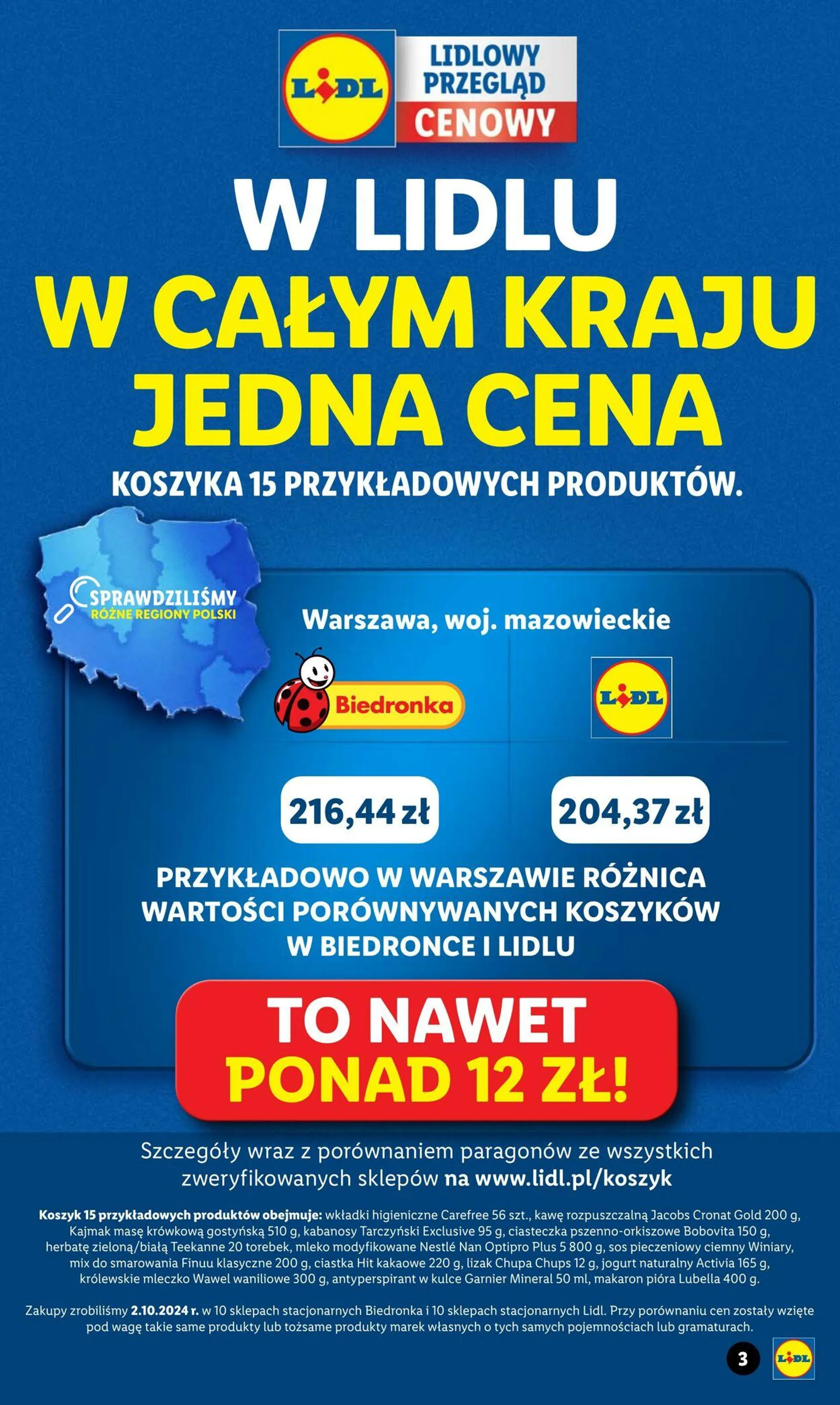 Gazetka LIDL Aktualna gazetka od 4 listopada do 9 listopada 2024 - Strona 3