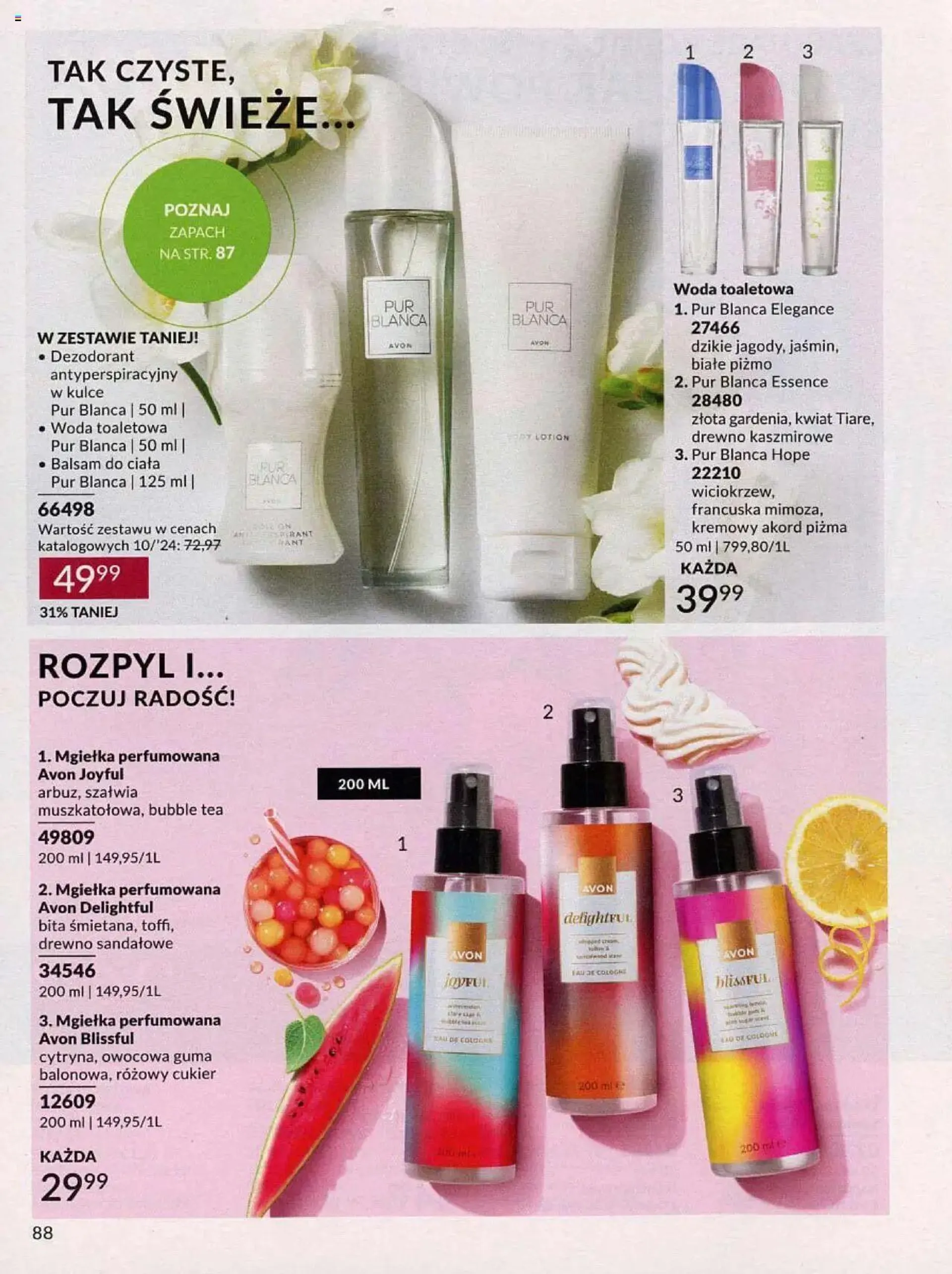 Gazetka Avon Katalog 10 2024 od 1 października do 31 października 2024 - Strona 88