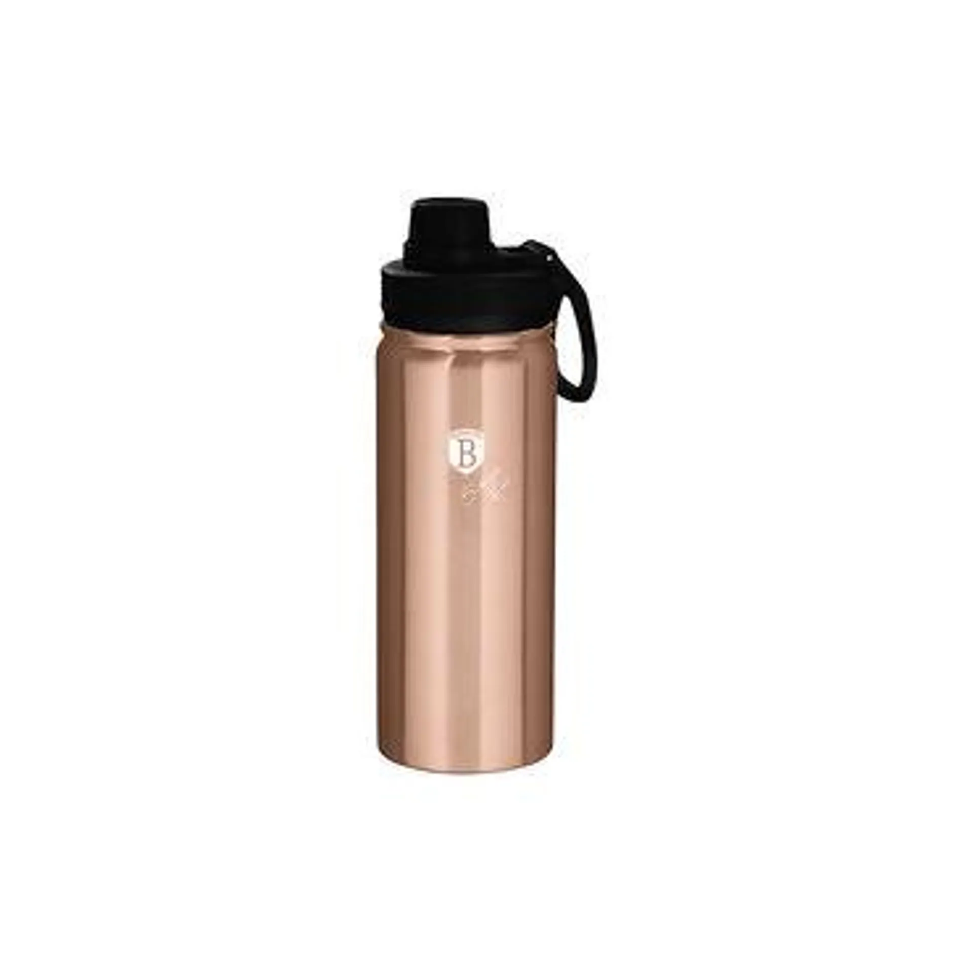 Termiczna butelka sportowa 540ml Rose Gold, ze stali nierdzewnej