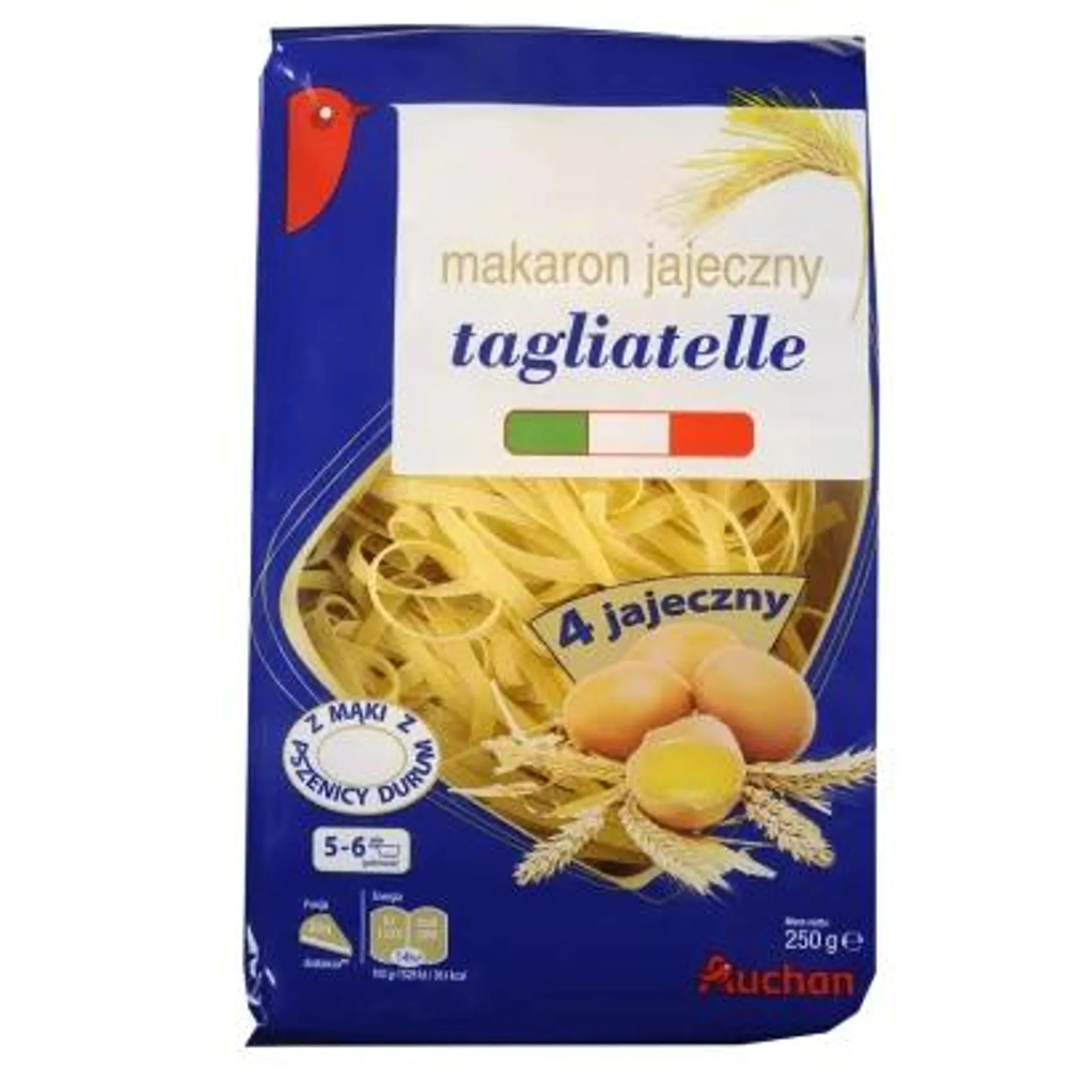 Auchan - Tagiatelle makaron jajeczny