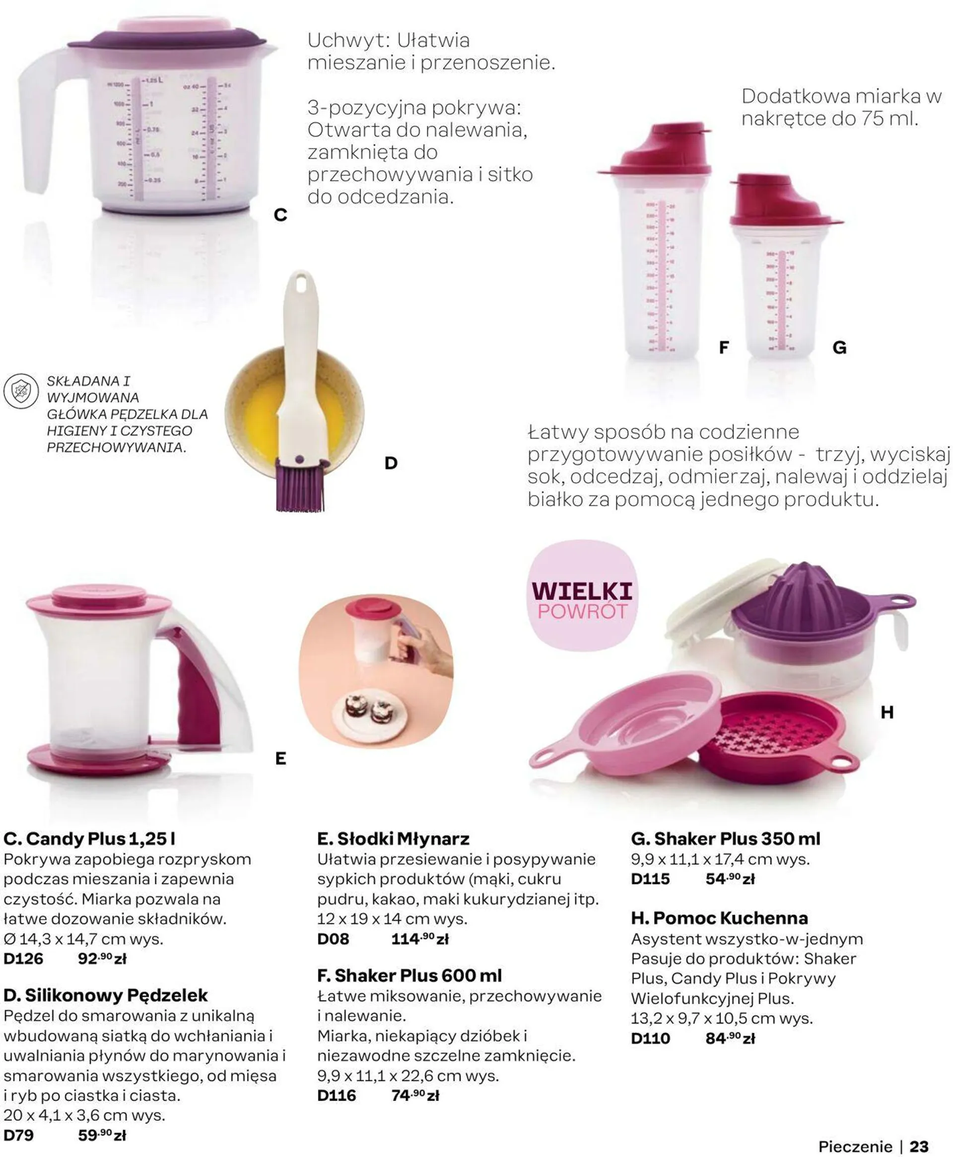 Tupperware Aktualna gazetka - 23