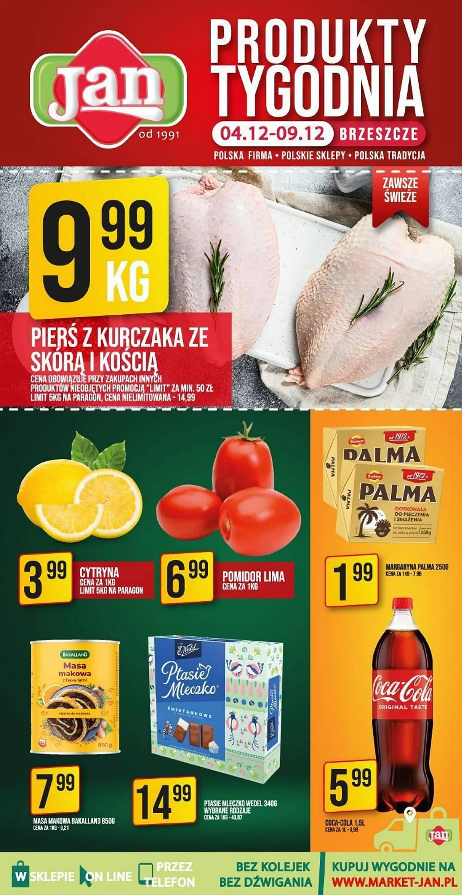 Gazetka Market Jan gazetka od 4 grudnia do 9 grudnia 2024 - Strona 1