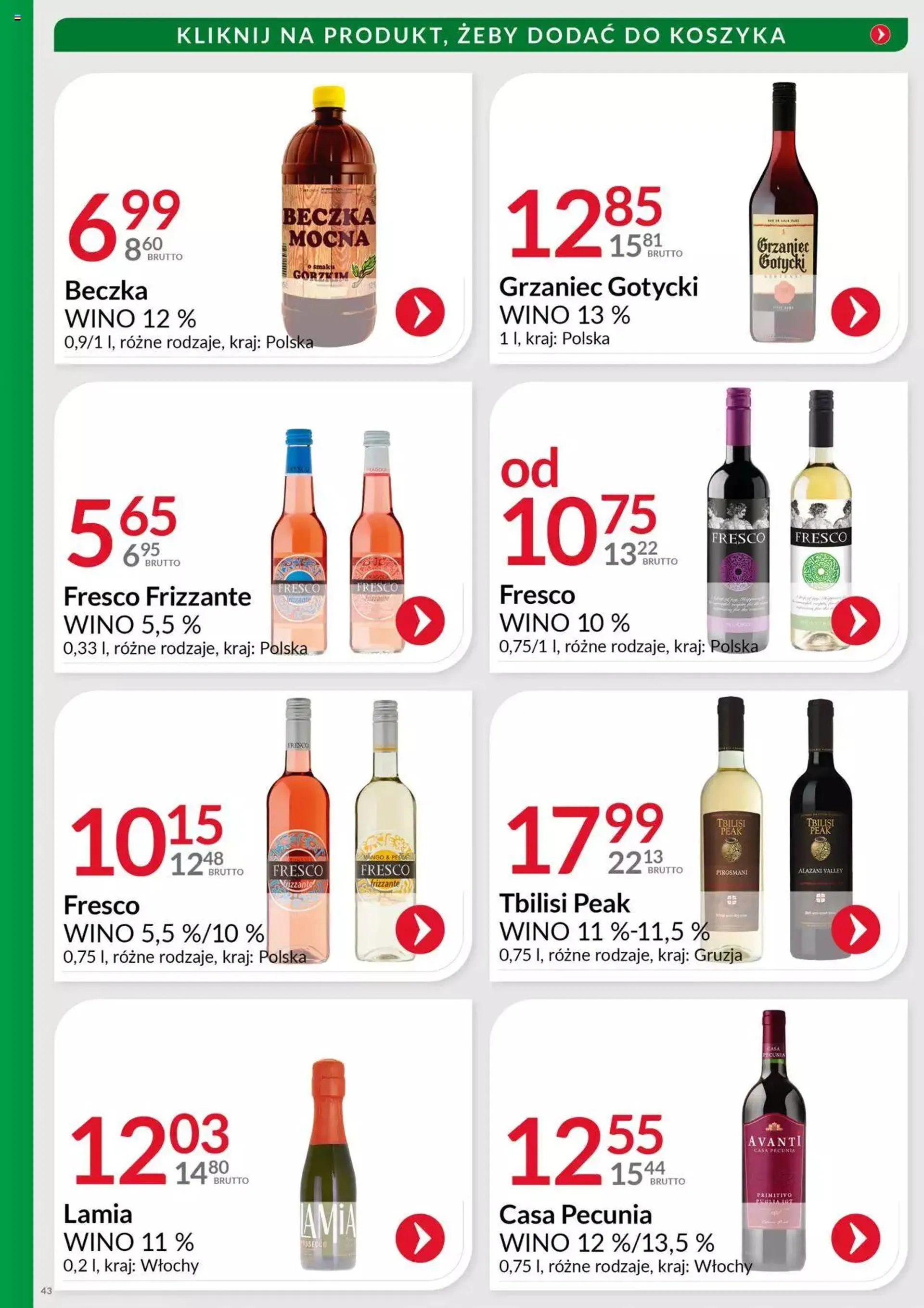 Eurocash Gazetka - Katalog Alkoholowy - 42