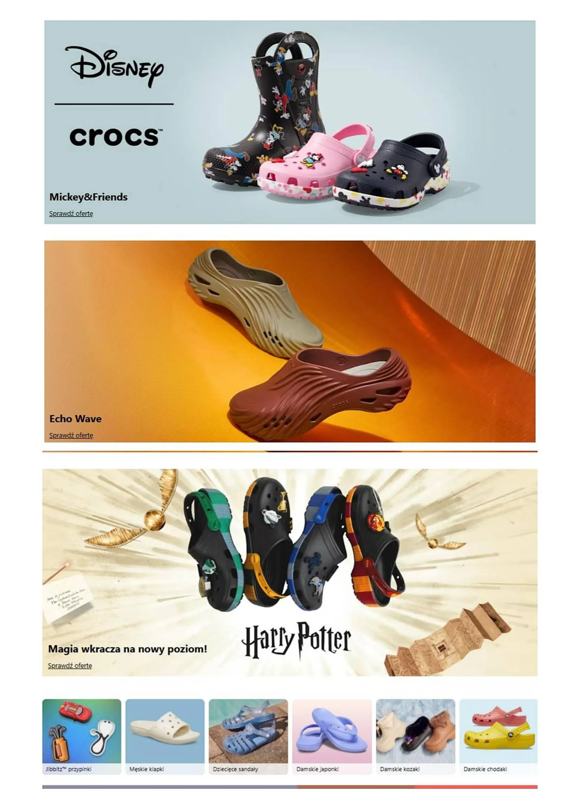 Crocs gazetka - 2