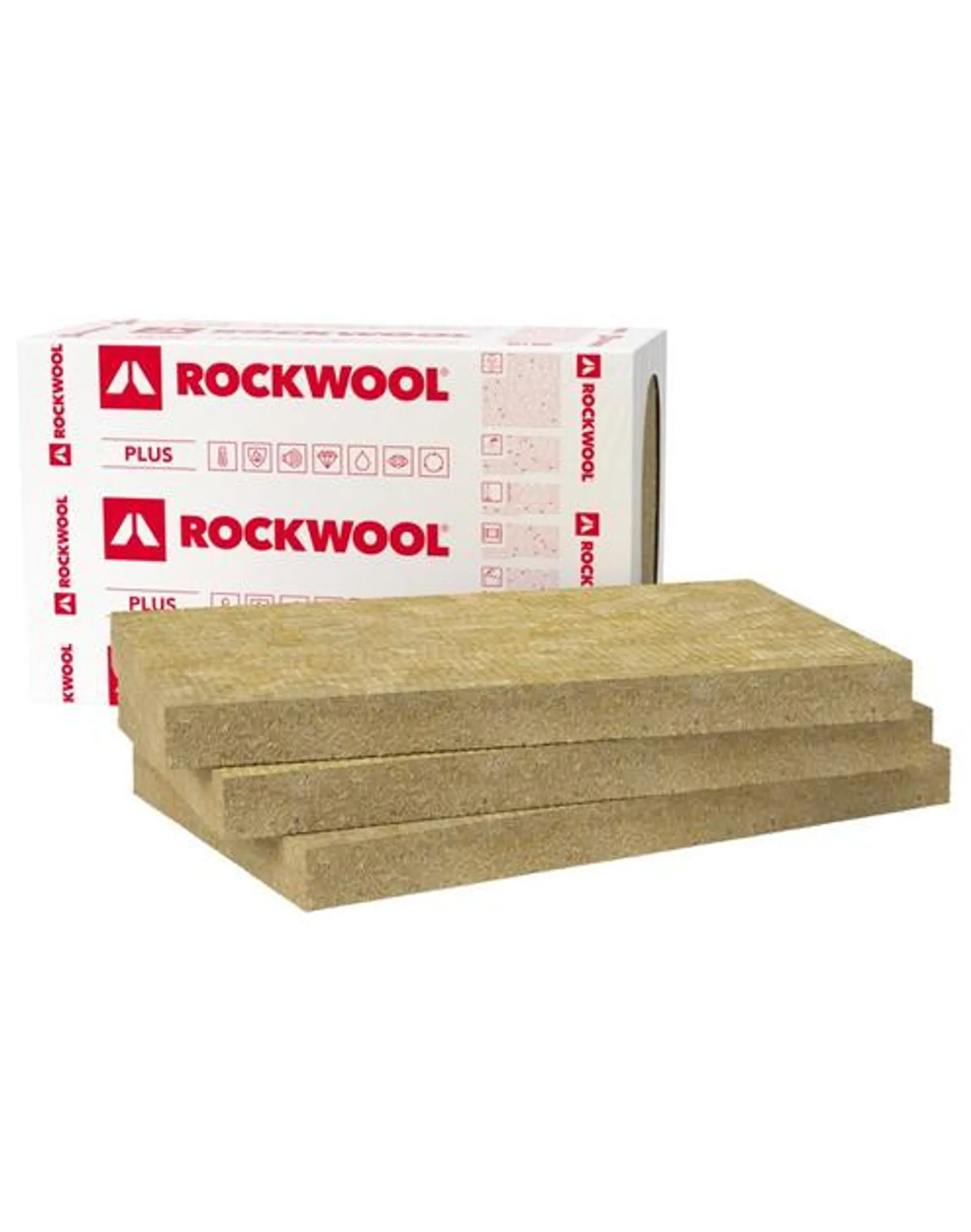 Płyty z wełny skalnej Frontrock Plus 200x1000x600 mm ROCKWOOL