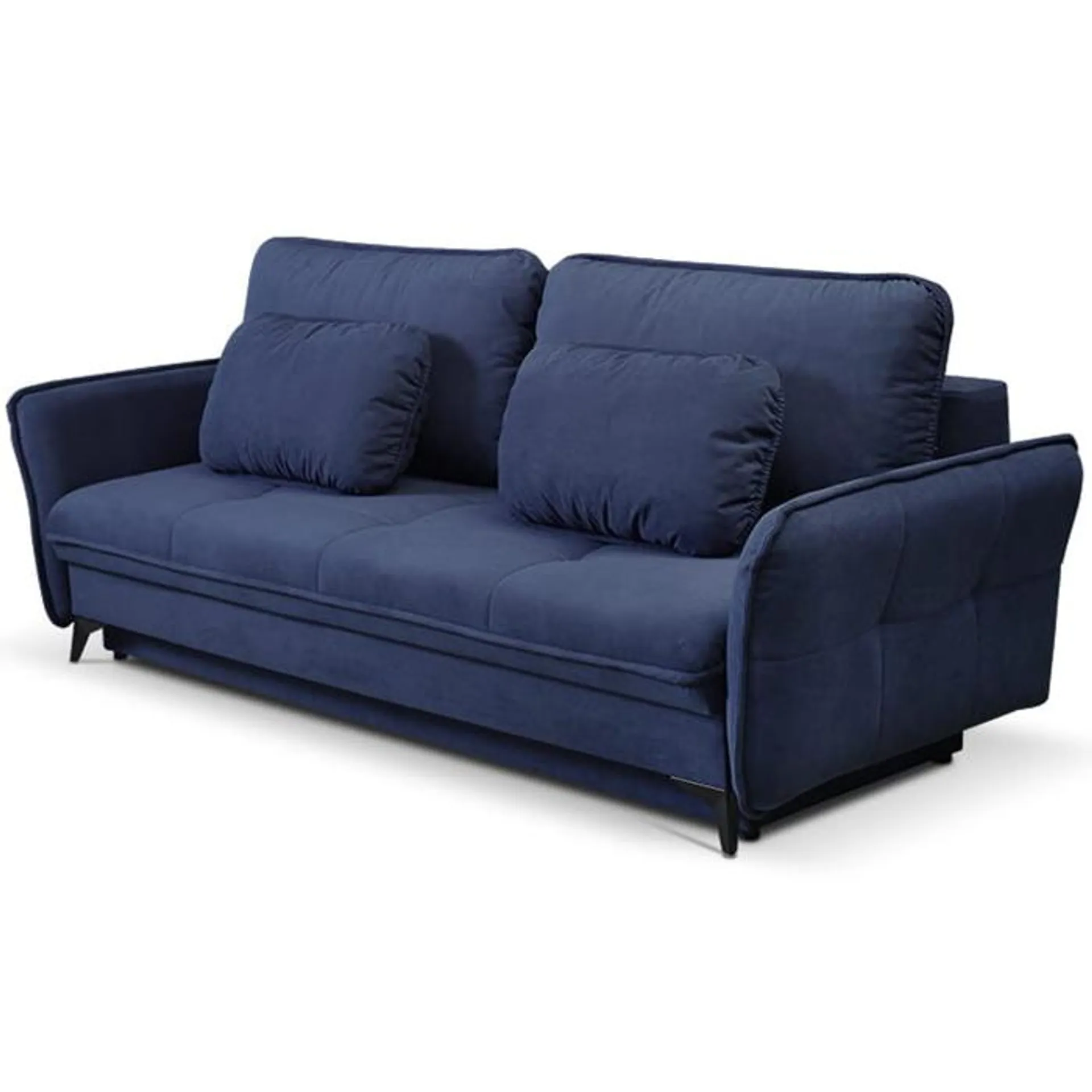 Sofa rozkładana RPLAR z funkcją spania ciemnoniebieska 240x100 cm