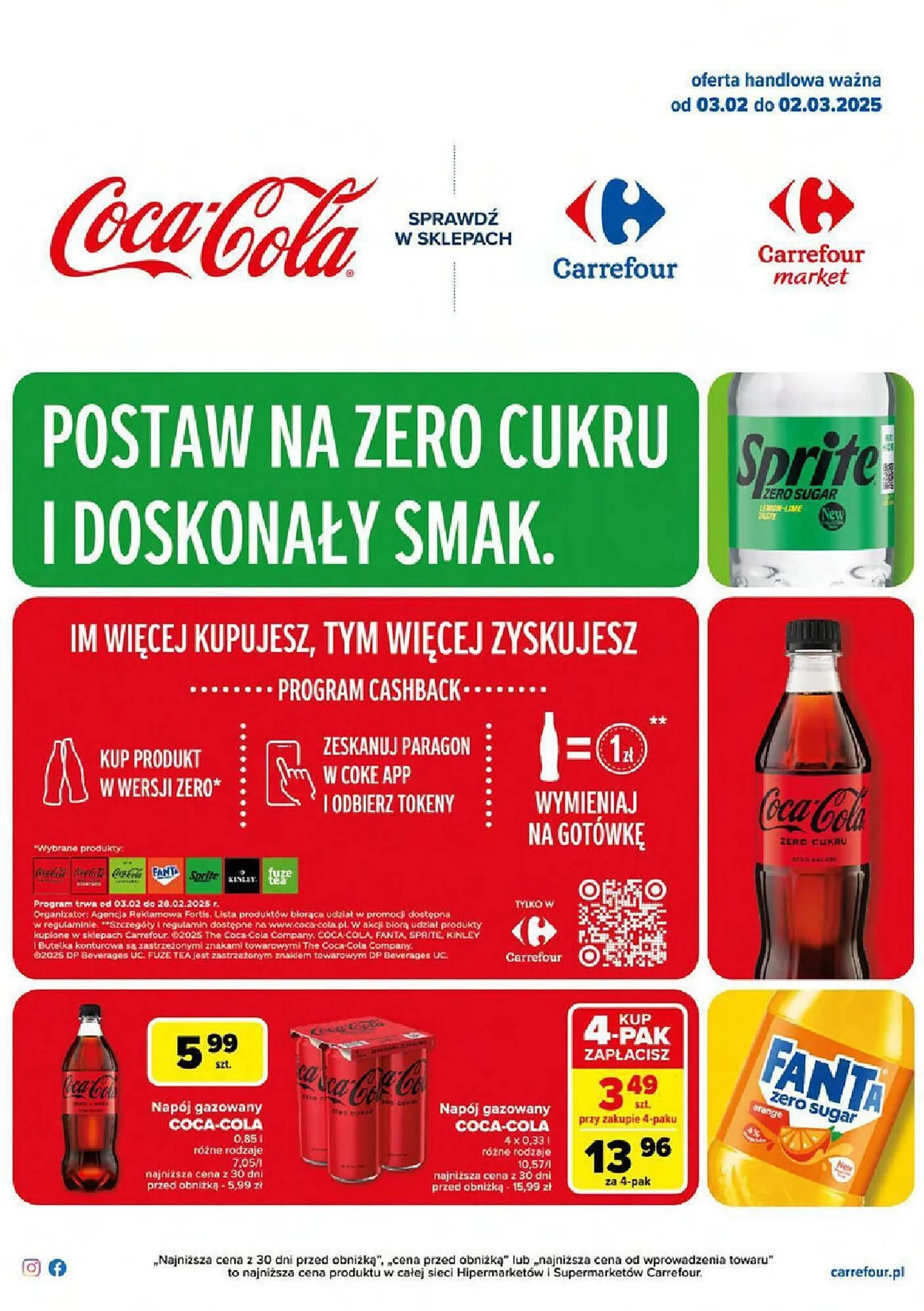 Gazetka Carrefour Market gazetka od 3 lutego do 2 marca 2025 - Strona 1