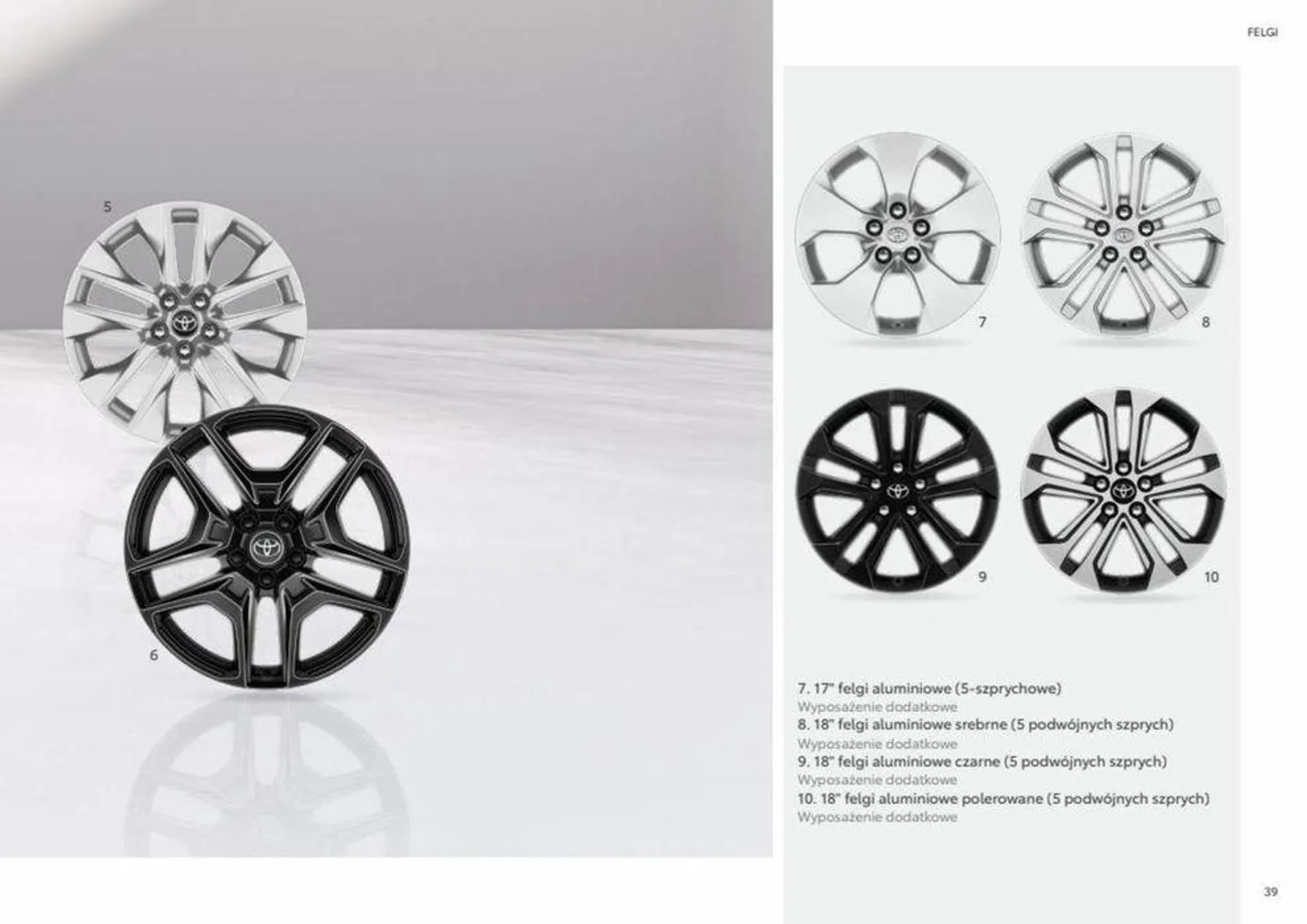 Gazetka RAV4 rok modelowy 2024 od 8 sierpnia do 8 sierpnia 2024 - Strona 39