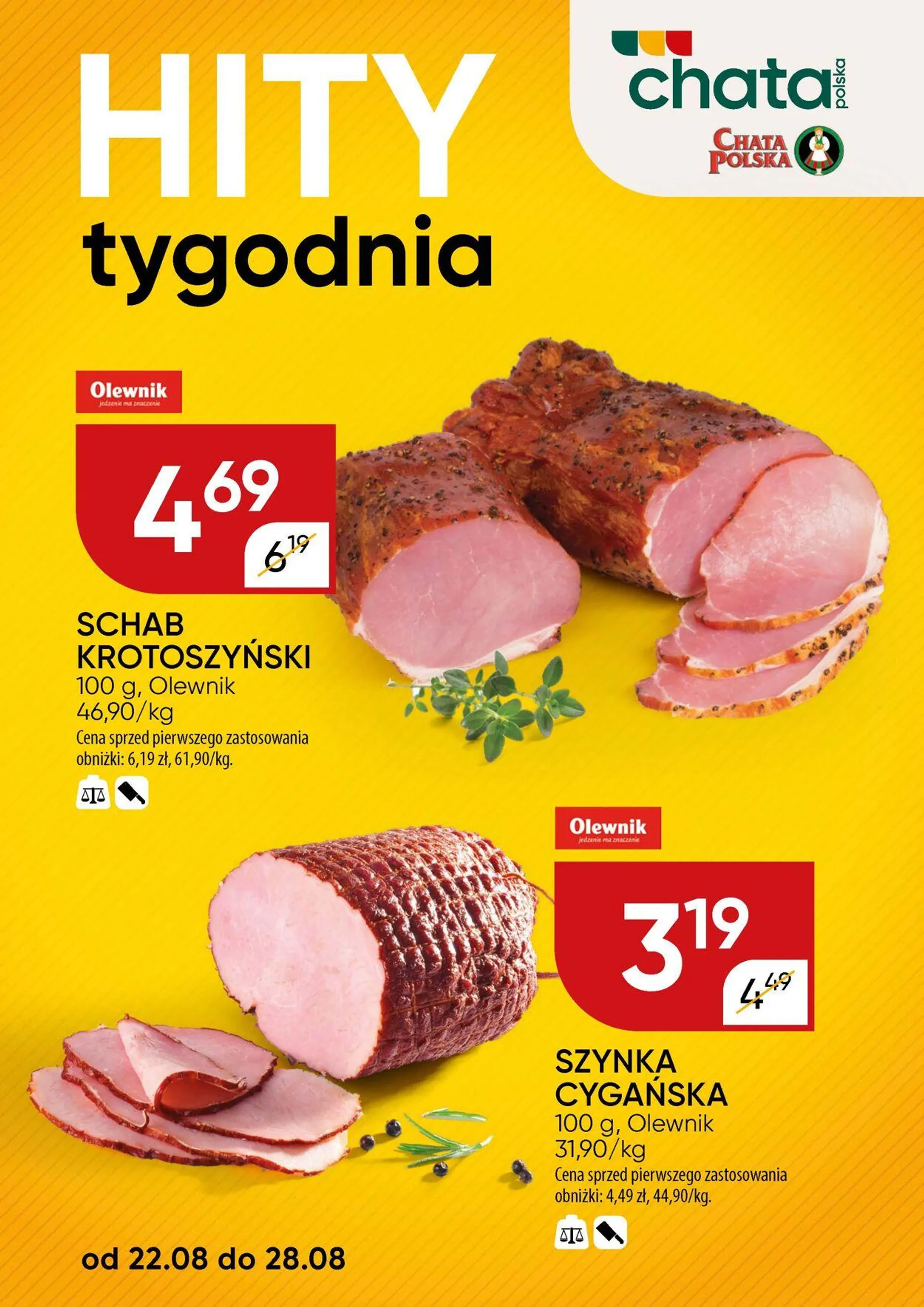 Chata Polska Aktualna gazetka - 1