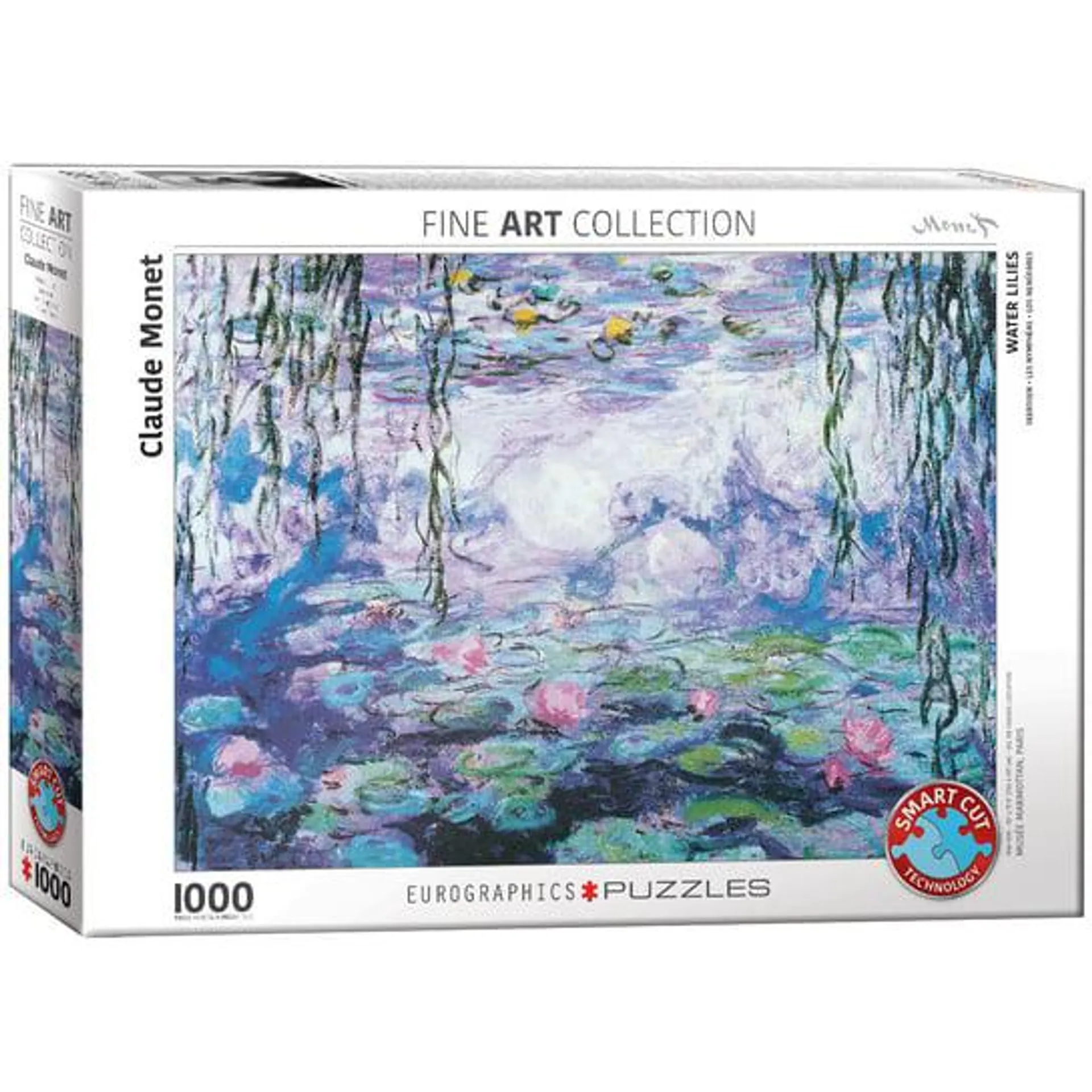 EuroGraphics, puzzle, Lilie Wodne Claude Monet, 1000 el.