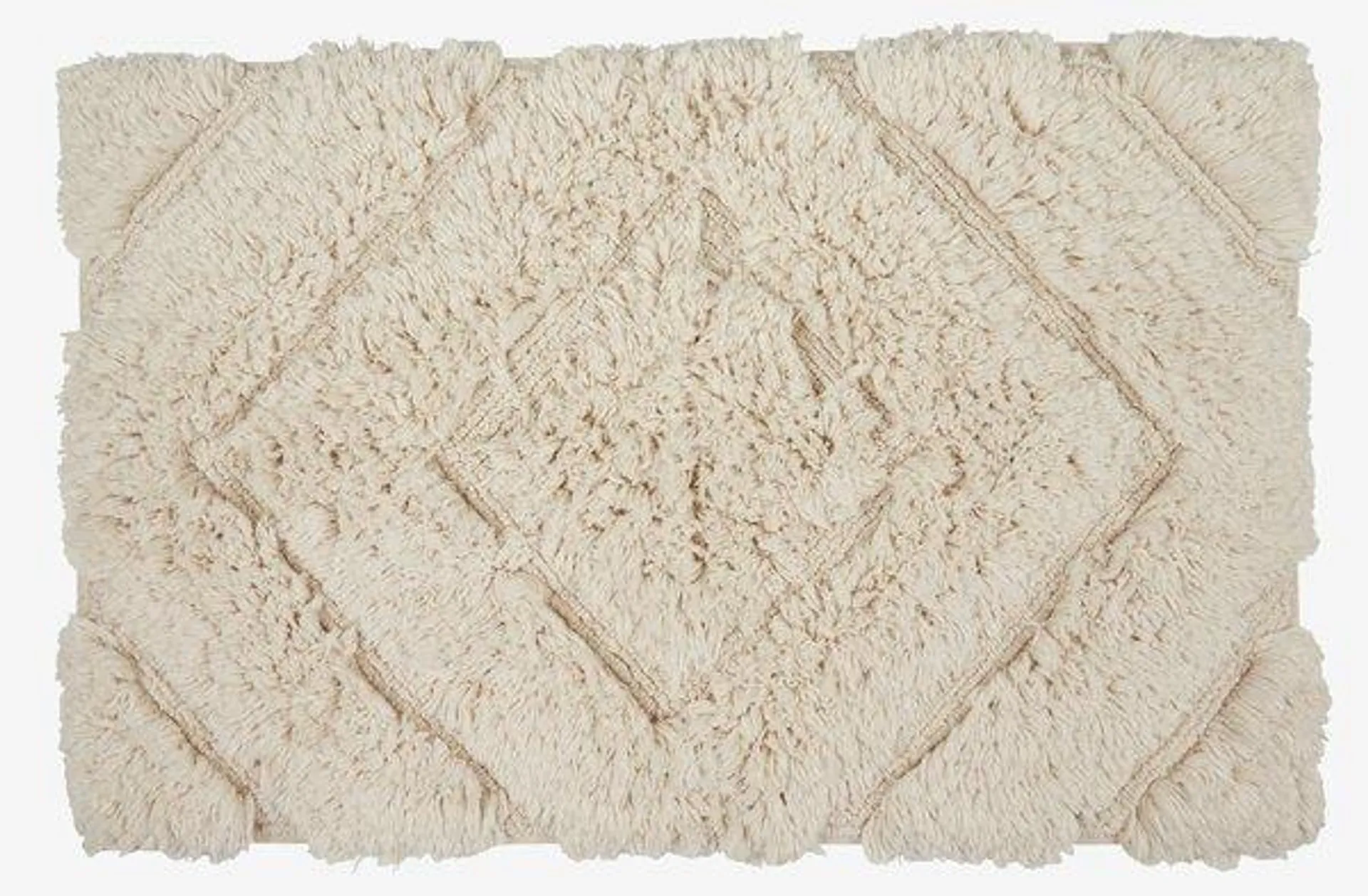 Bath mat GIMO 50x80 natural KRONBORG