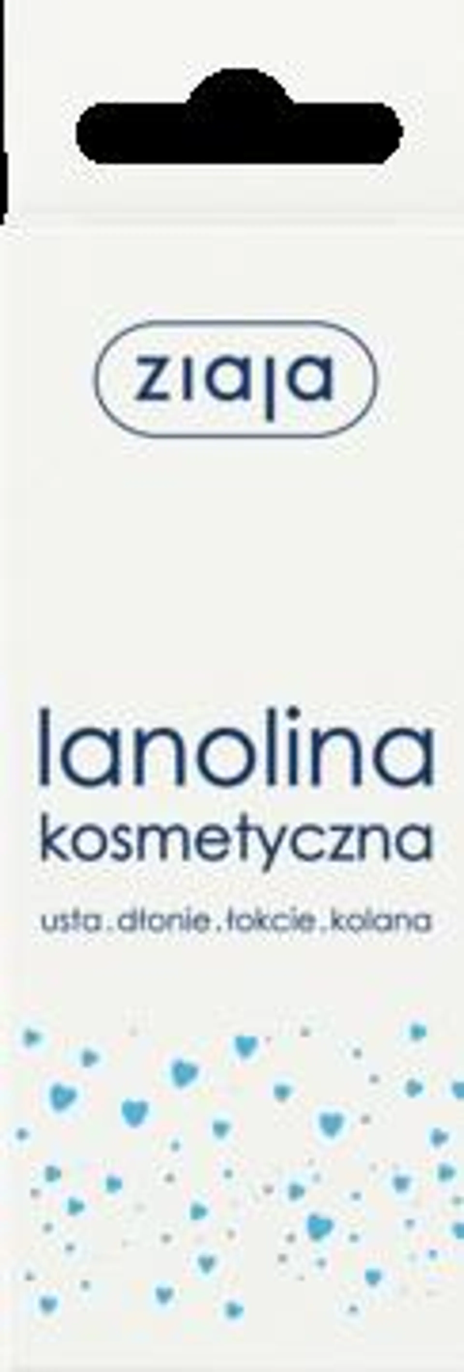 Lanolina kosmetyczna, usta, dłonie, łokcie, kolana