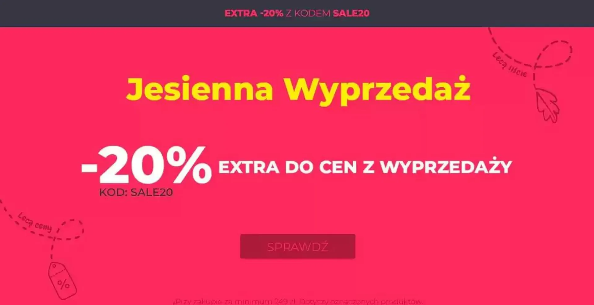 Gazetka Jesienna Wyprzedaż od 14 października do 28 października 2024 - Strona 1