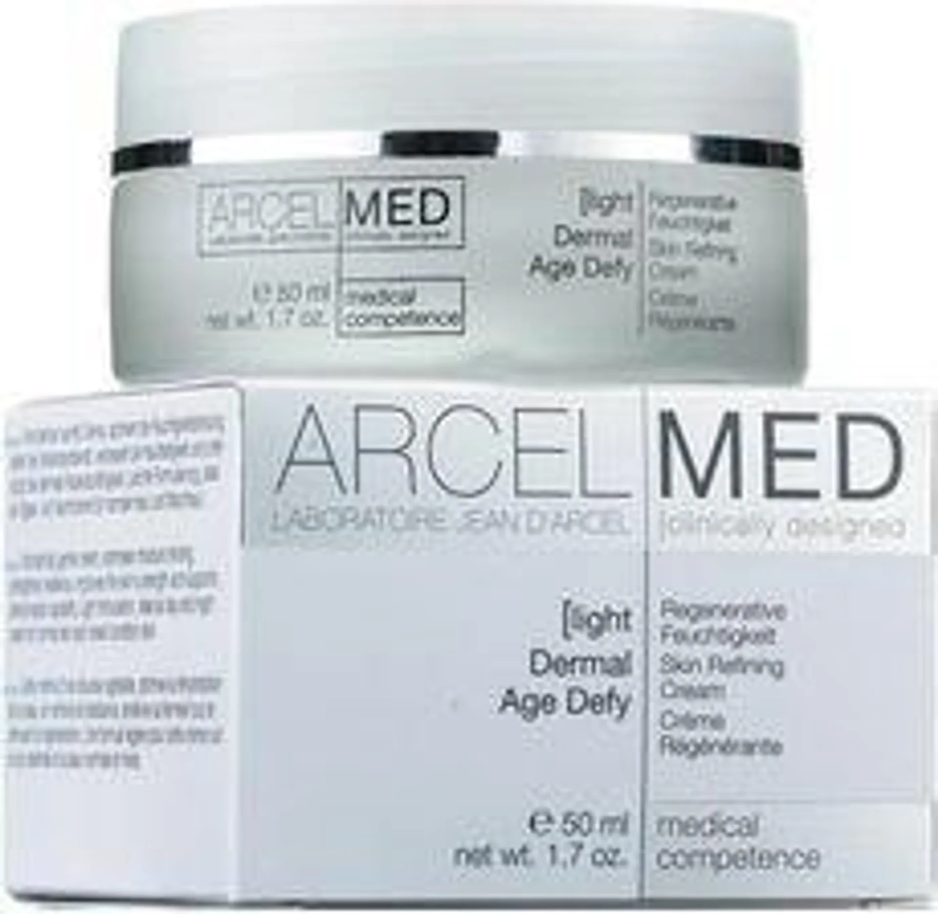 Krem Jean d'Arcel ArcelMed Dermal Age Defy Light Intensywnie nawilżający do cery normalnej i mieszanej na dzień i noc 50ml