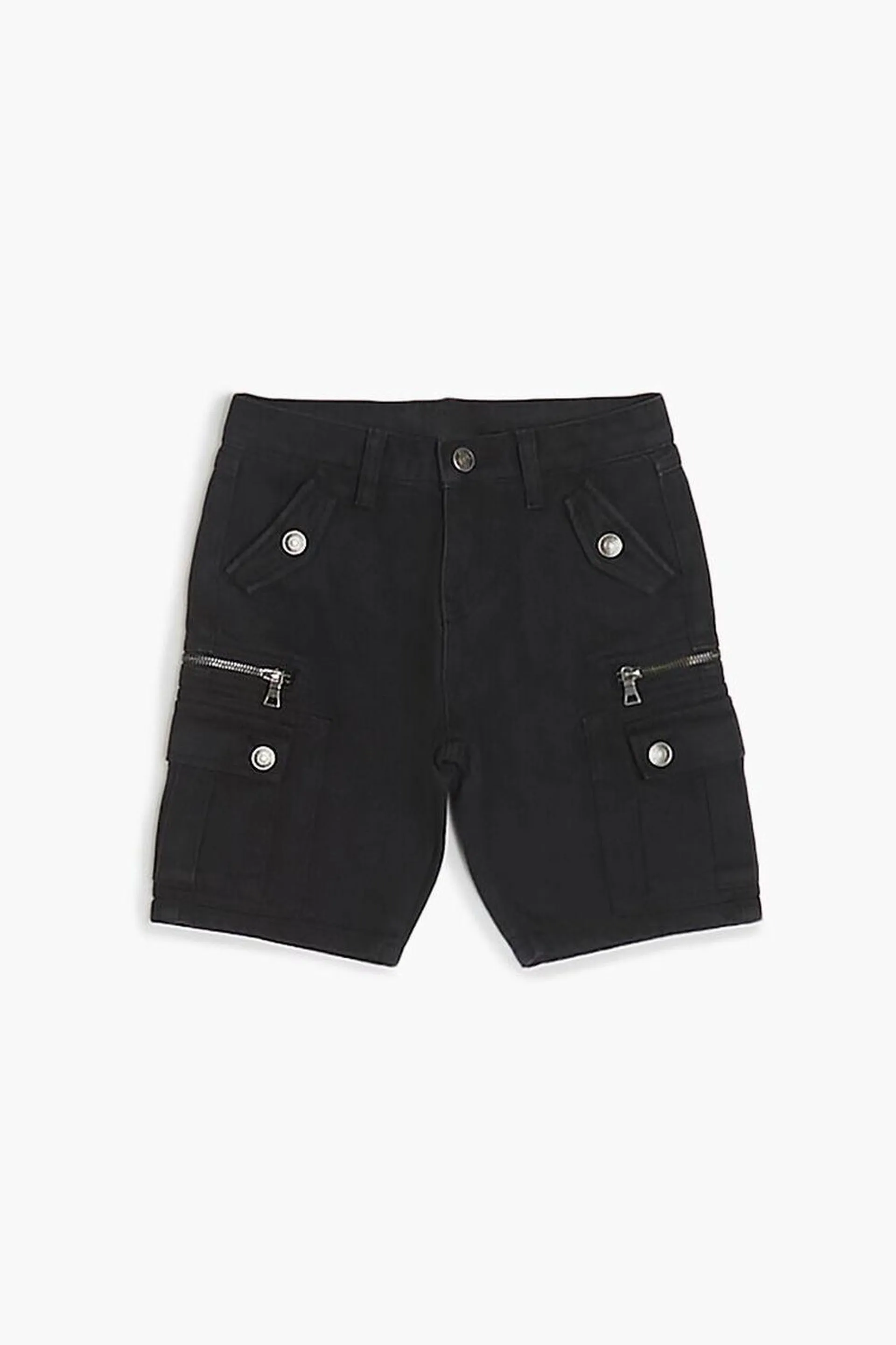 Kids Mid-Rise Cargo Shorts (Girls + Boys)