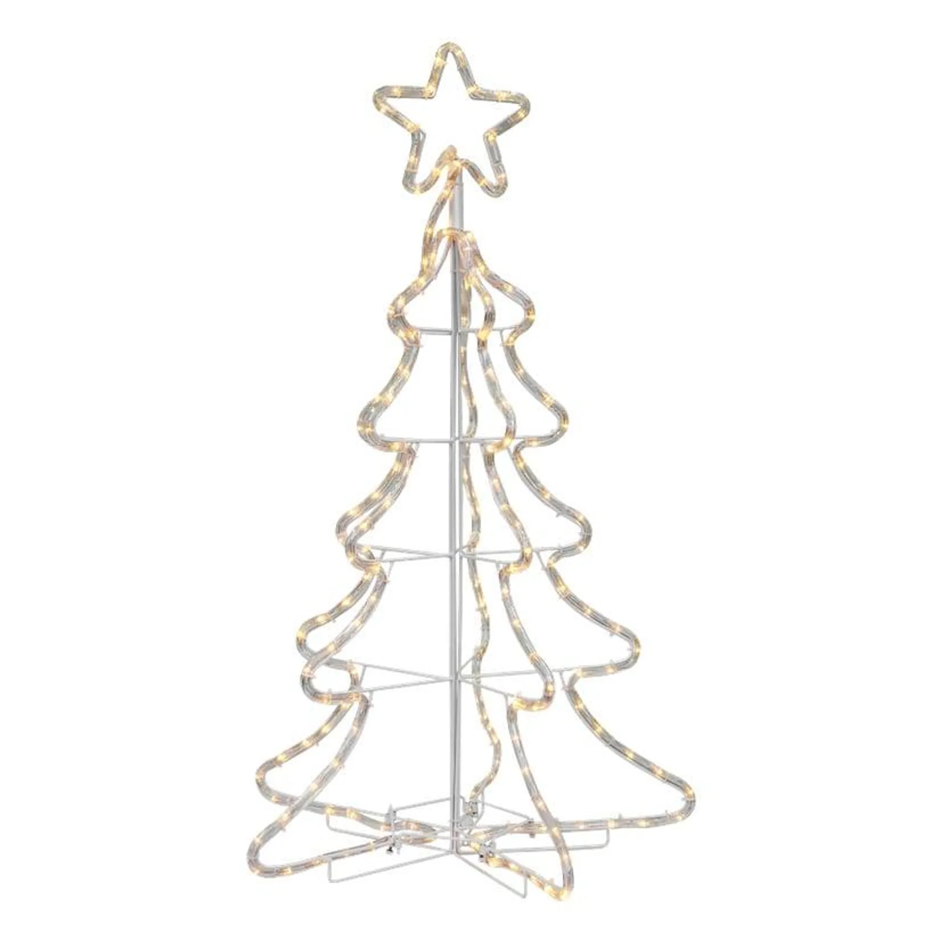 Juletreformet LED-dekorasjonsbelysning 93 cm IP44