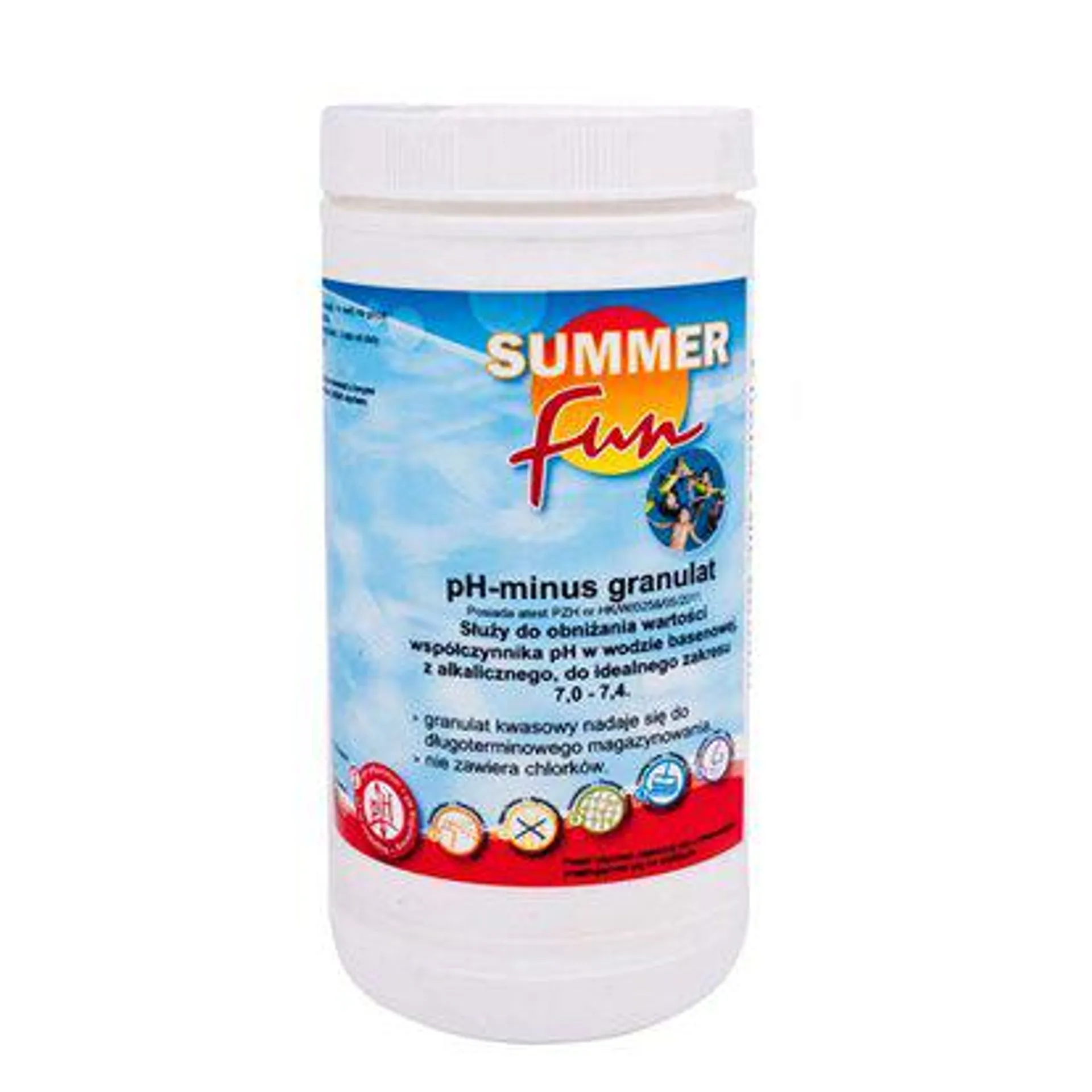 Summer Fun PH Minus granulat 1,5 kg