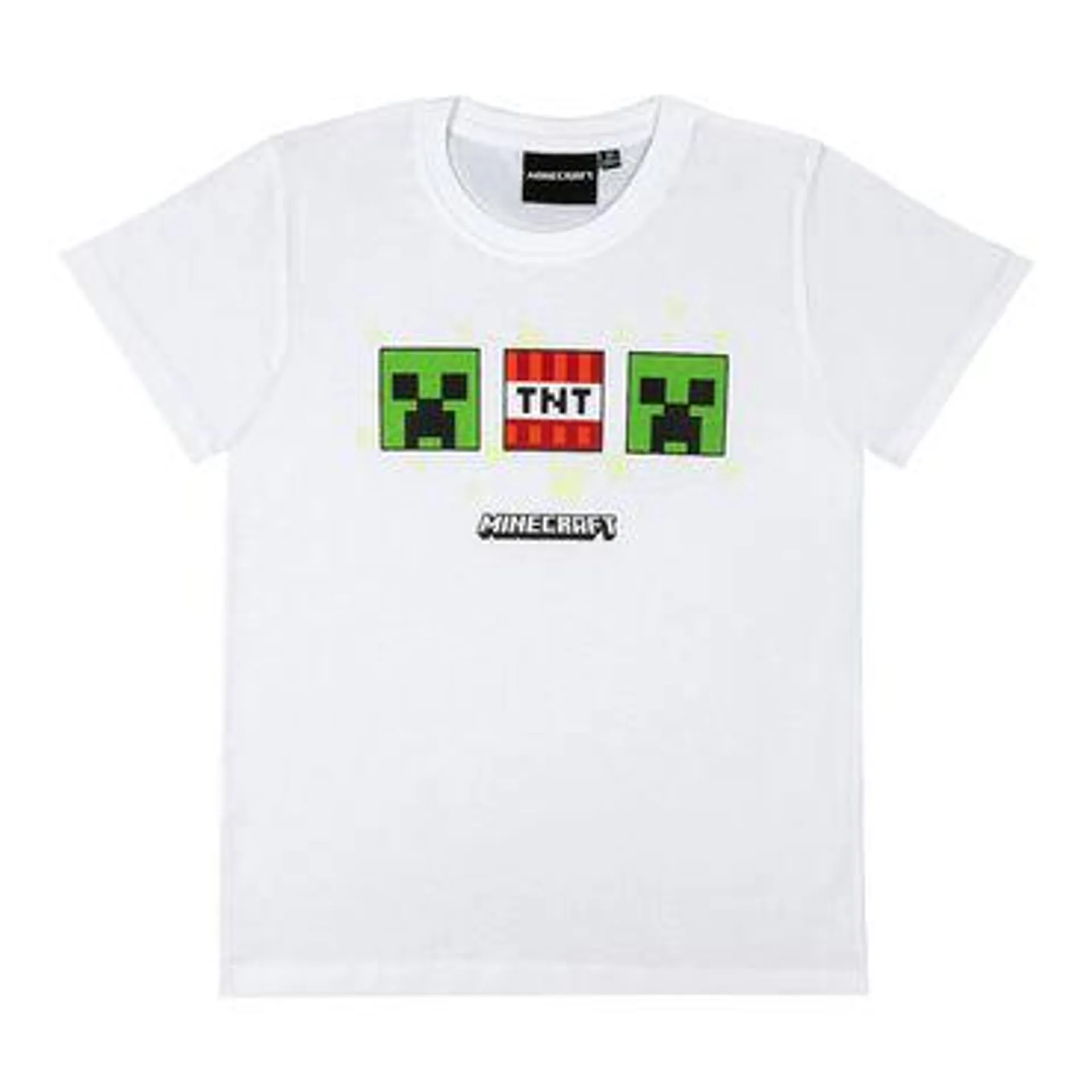 Koszulka Minecraft, t-shirt, 128 cm, wzór Creeper&TNT