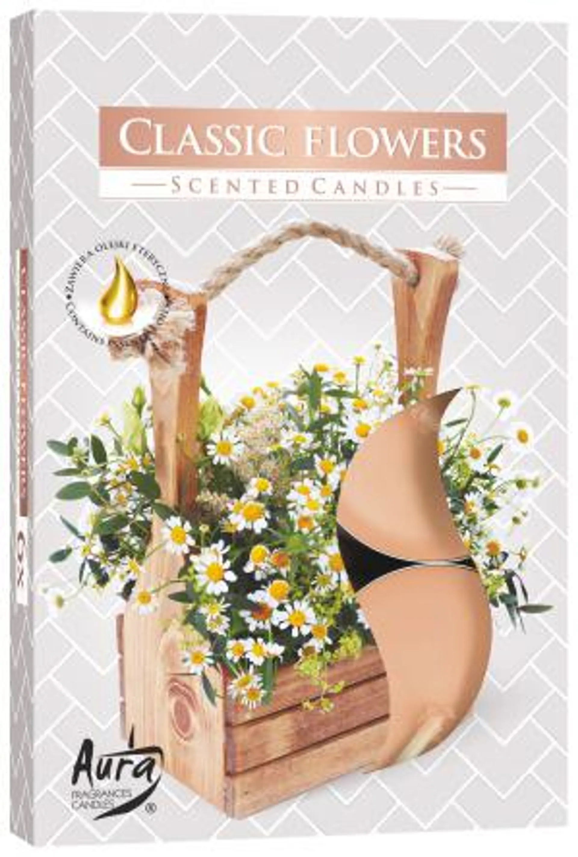 Podgrzewacze zapachowe Klasyczne Kwiaty p15-336