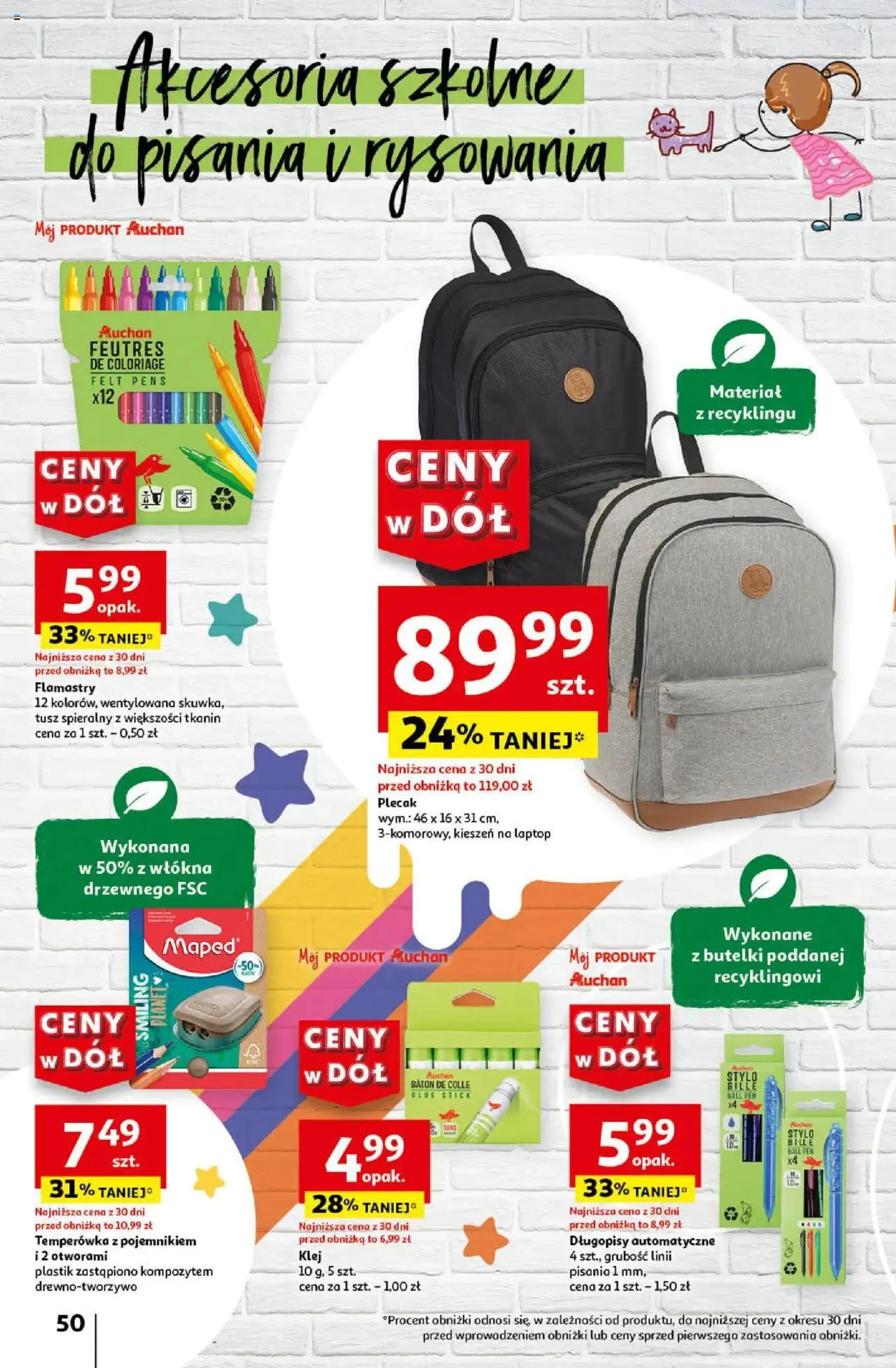 Auchan Gazetka - Ceny w dół Hipermarket - 49