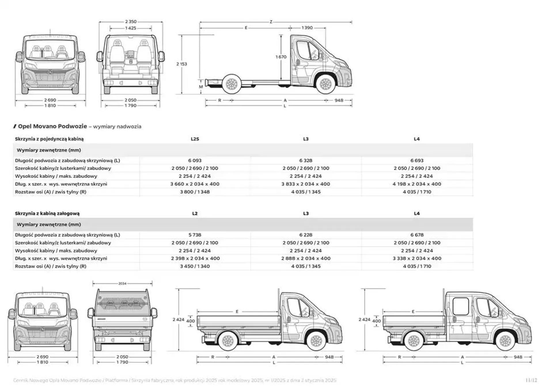 Movano Podwozie - 13