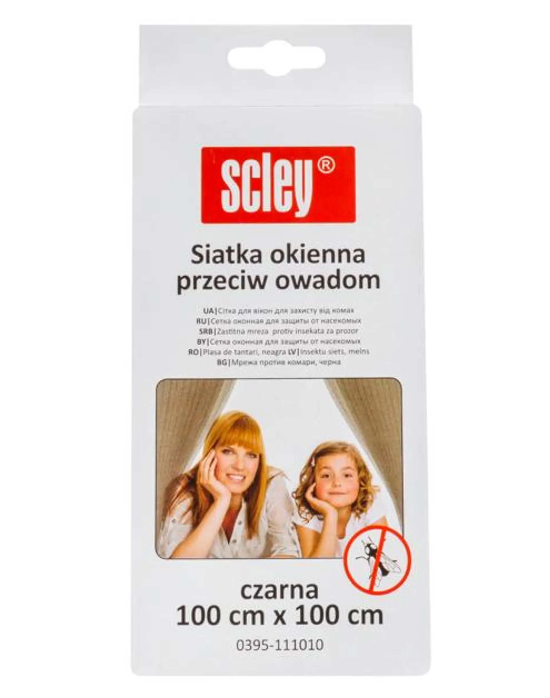 Siatka przeciw owadom 130x150 cm biała SCLEY