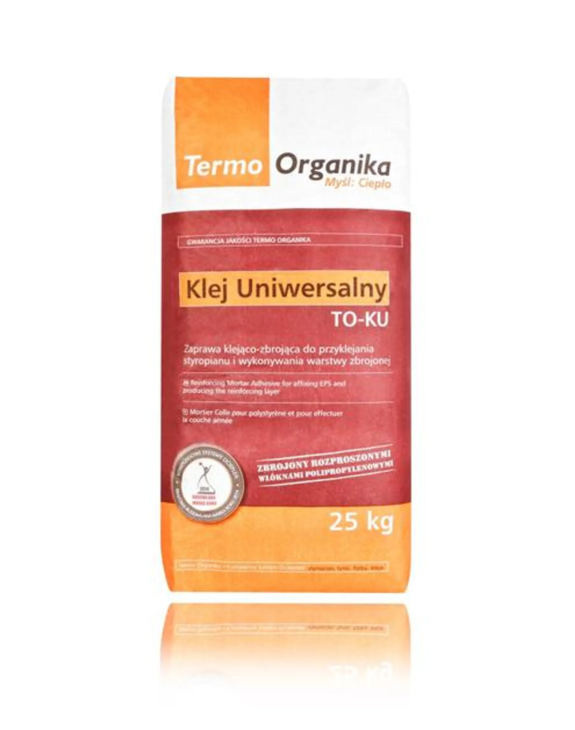 Klej uniwersalny TO-KU 25 kg TERMO ORGANIKA