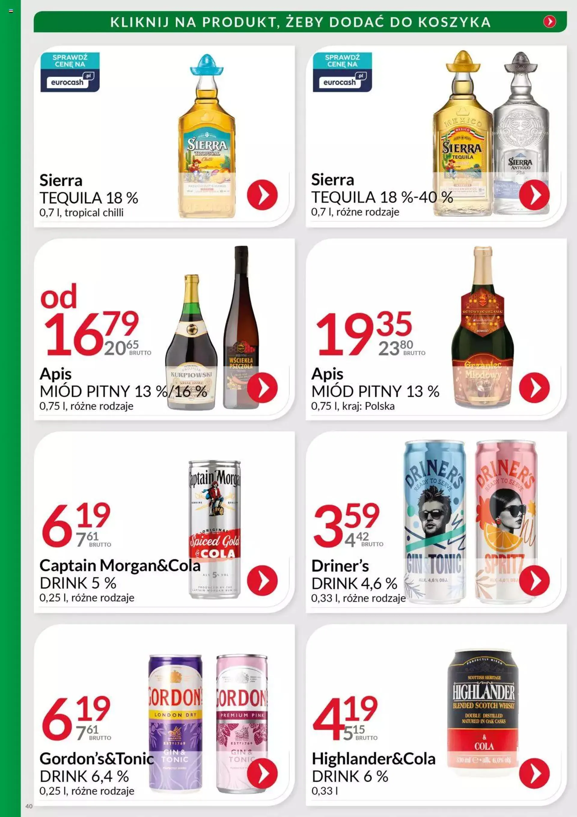 Eurocash Gazetka - Katalog Alkoholowy - 39